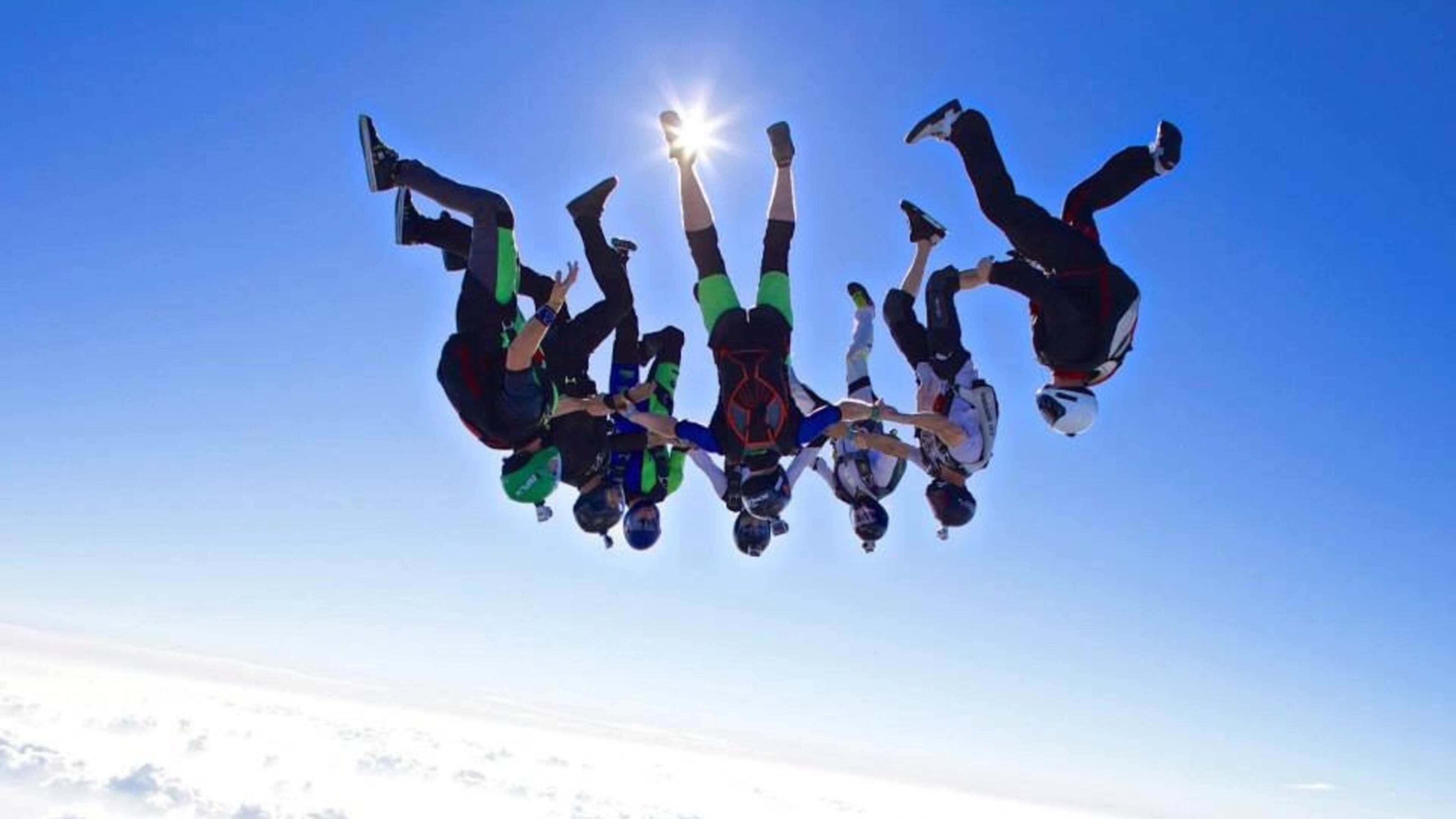Licensed skydivers got a unique perspective at last year’s Work Stinks Boogie Skydiving Event. CONTRIBUTED