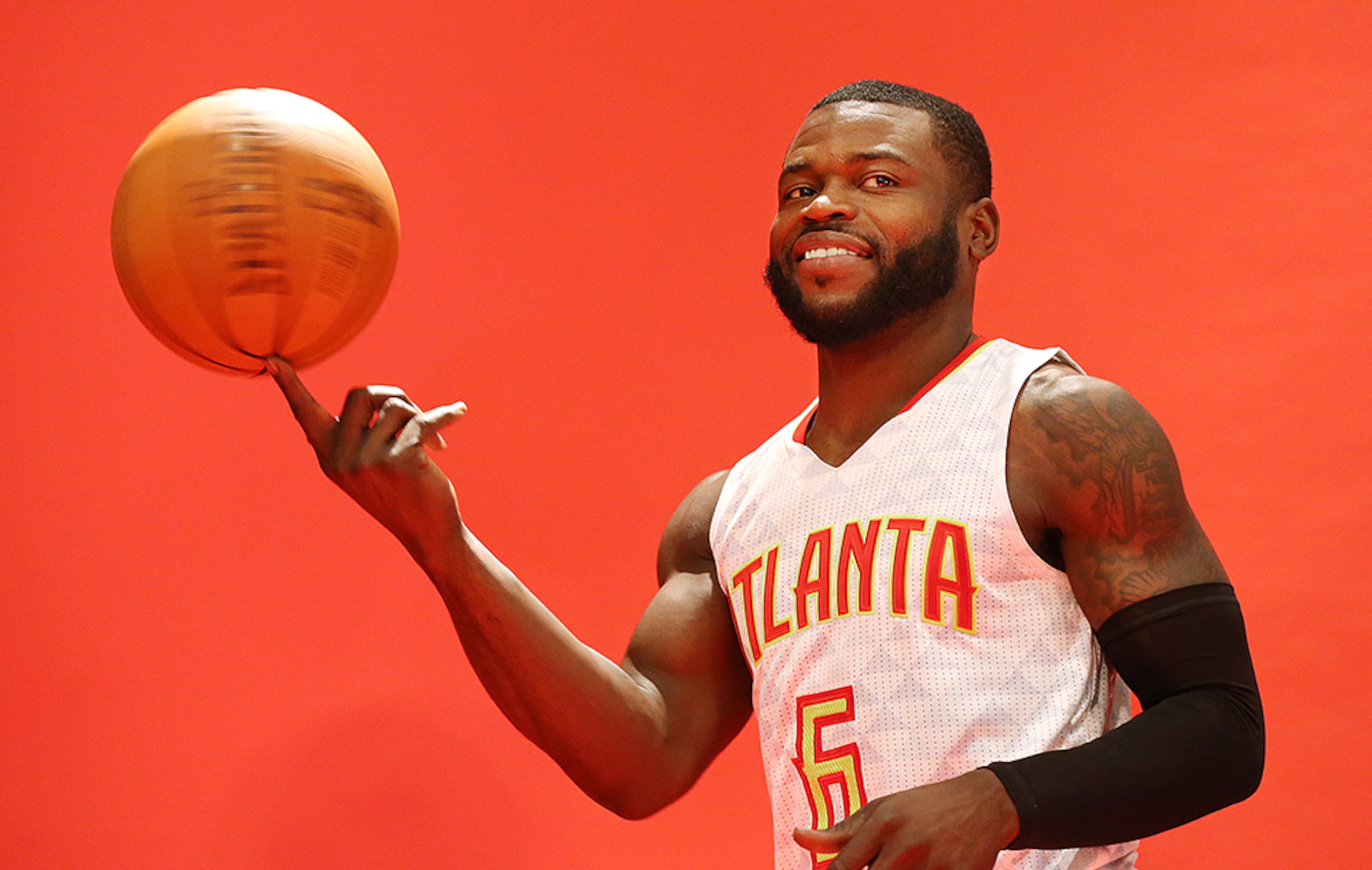 Hawks guard Will Bynum during Hawks Media Day at the W Atlanta Buckhead Hotel on Monday, Sept. 26, 2016, in Atlanta.