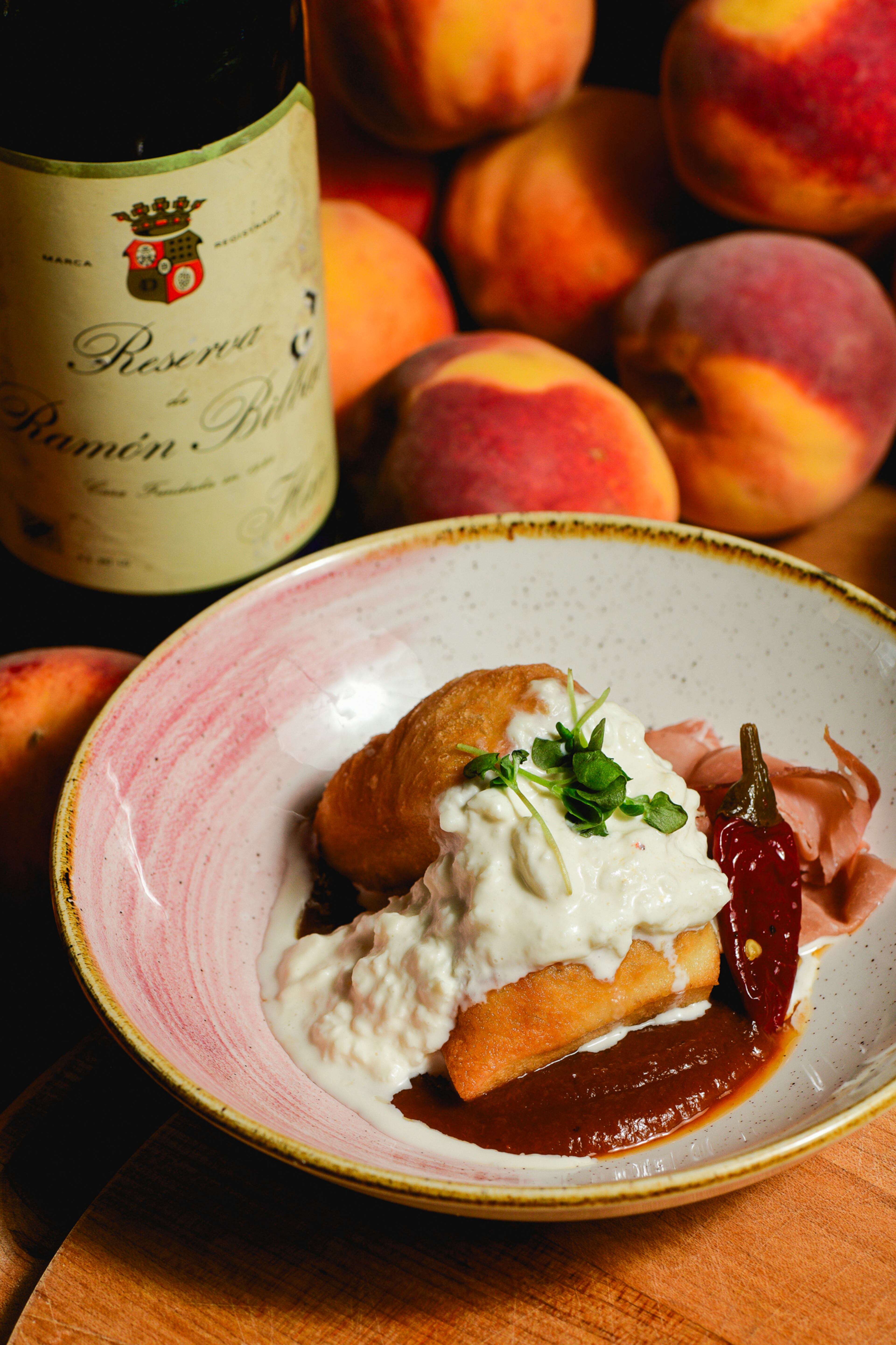 A dessert from PeachFest. (Brady Lowe/Courtesy of PeachFest)