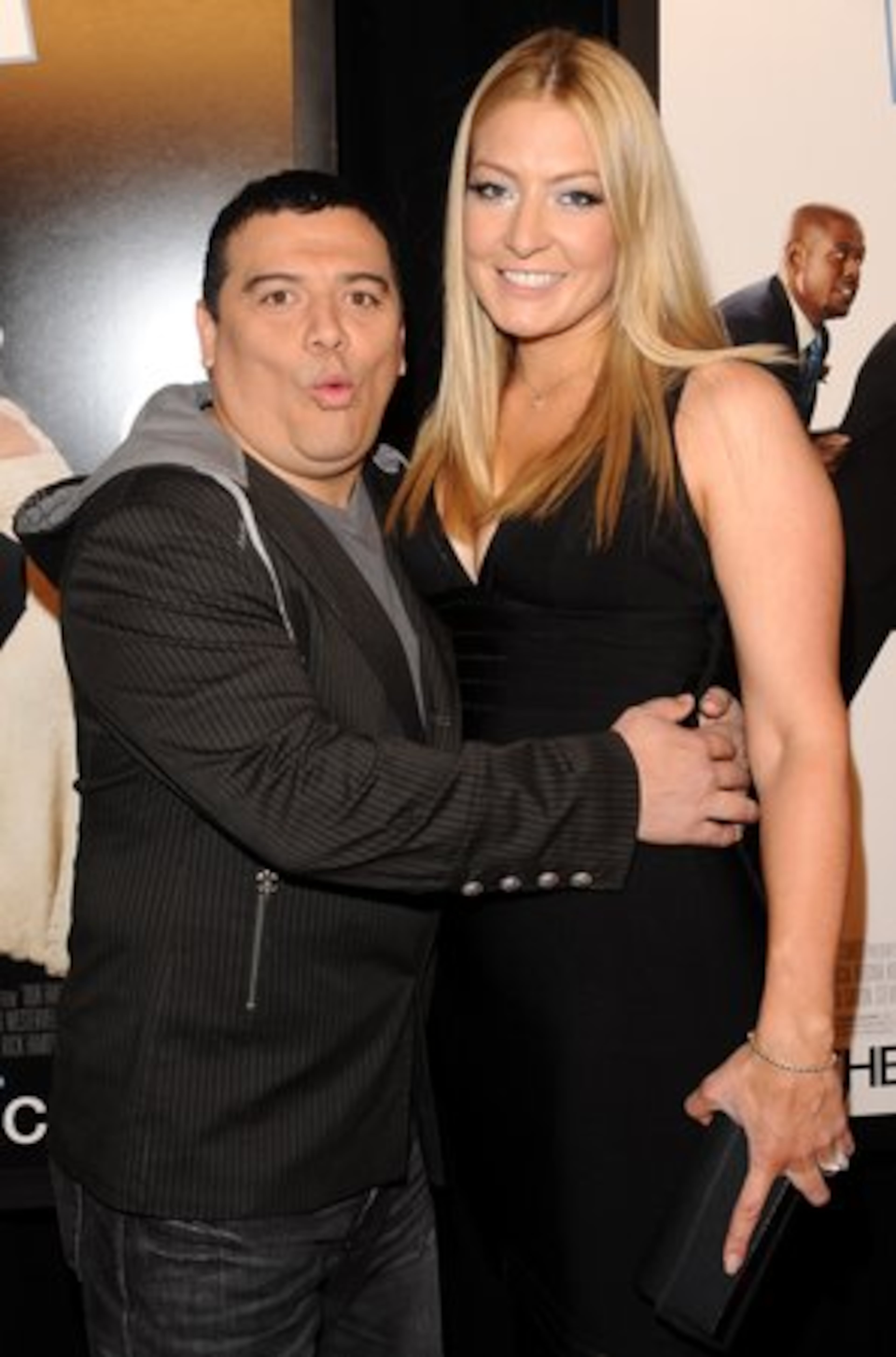 Carlos Mencia gets his shot to be father of the bride -- he and wife Amy have a son, Lucas -- in the movie.