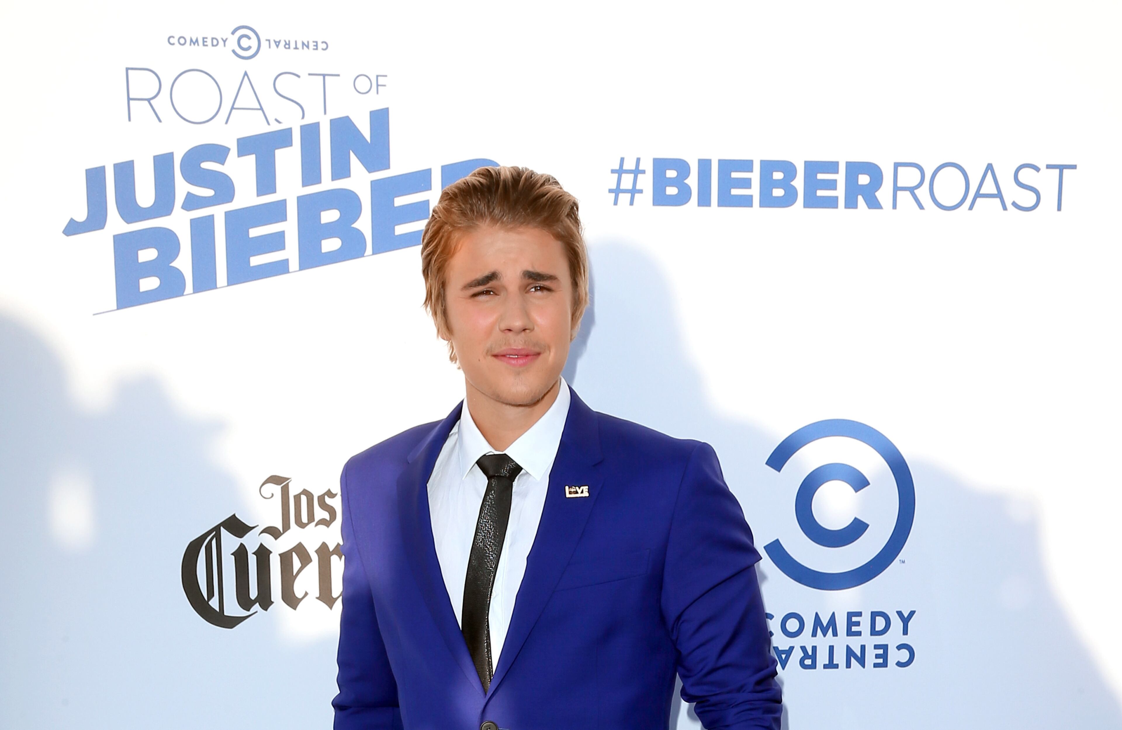 LOS ANGELES, CA - MARCH 14: Honoree Justin Bieber attends The Comedy Central Roast of Justin Bieber at Sony Pictures Studios on March 14, 2015 in Los Angeles, California. (Photo by Mark Davis/Getty Images)