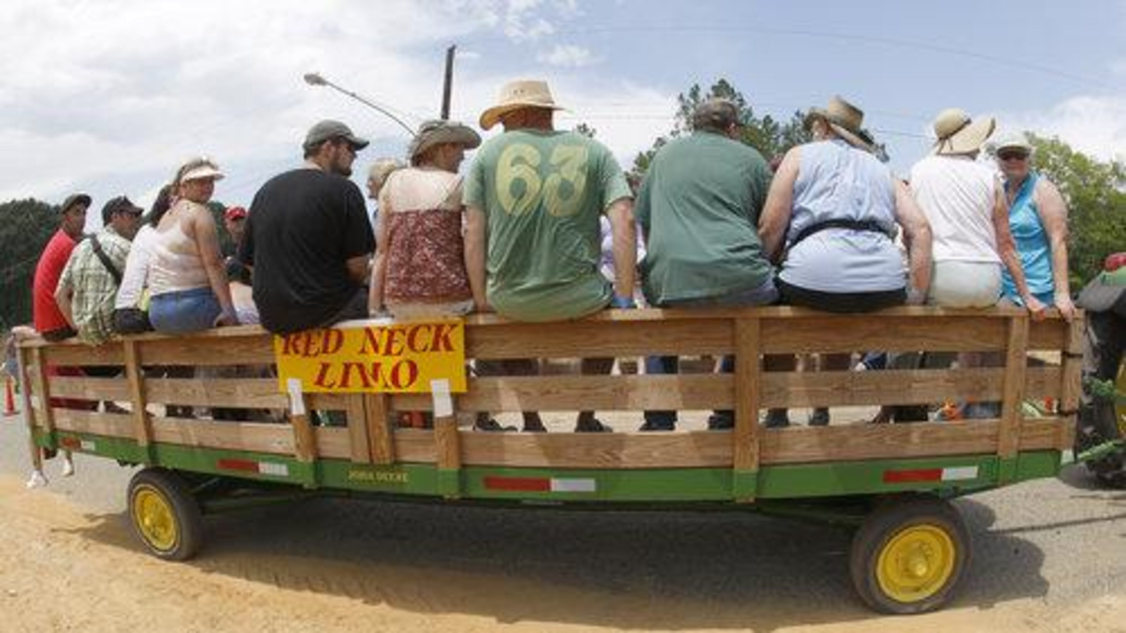 The Redneck Games in Dublin always drew a crowd. AJC file photo: Johnny Crawford