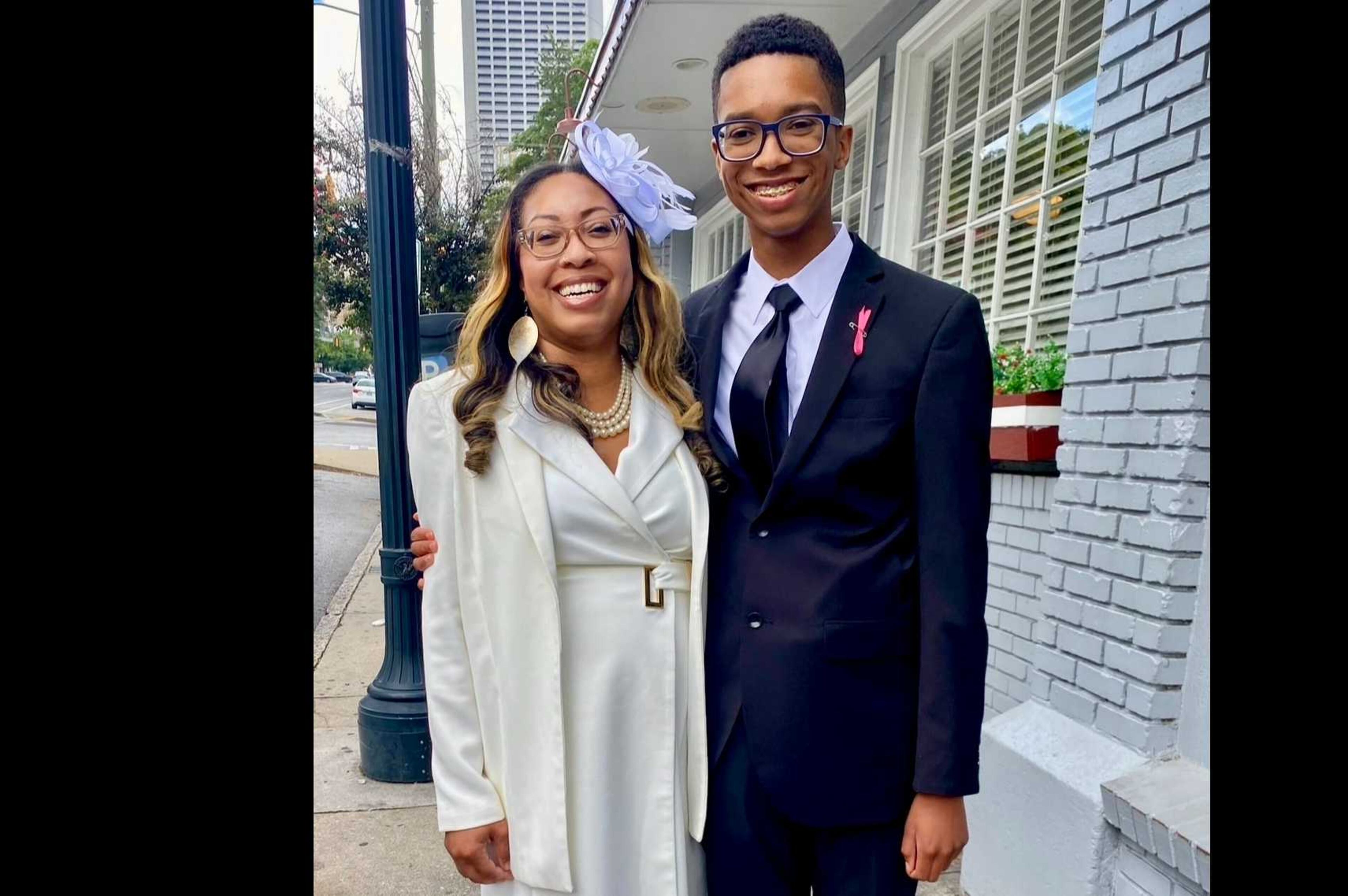 Shavonda Miles & son