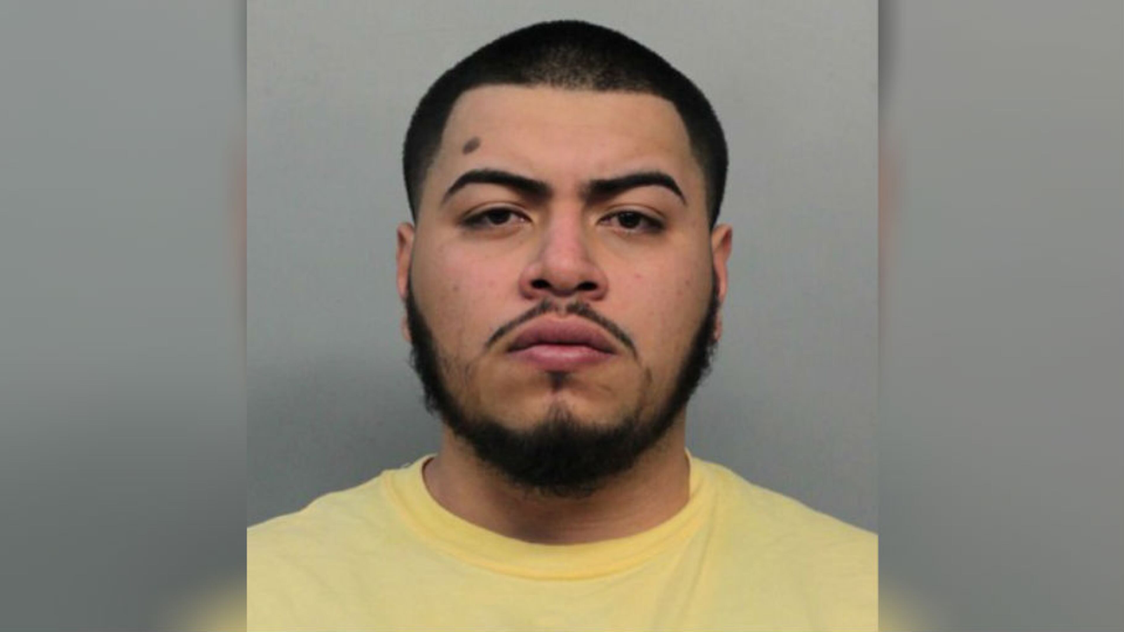 Oscar Leiva, 21, (pictured) allegedly stole his neighbor’s pet monkey and sold it for $900. (Miami-Dade jail)