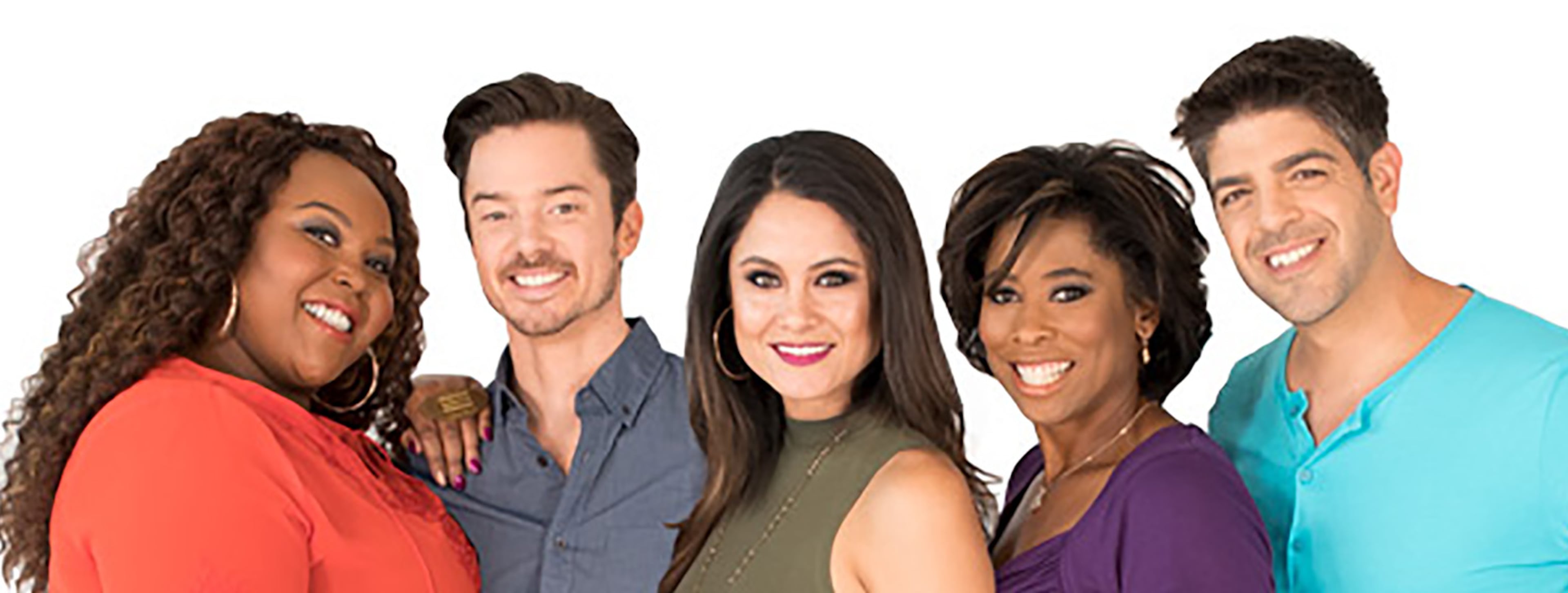 The cast of "Right This MInute."