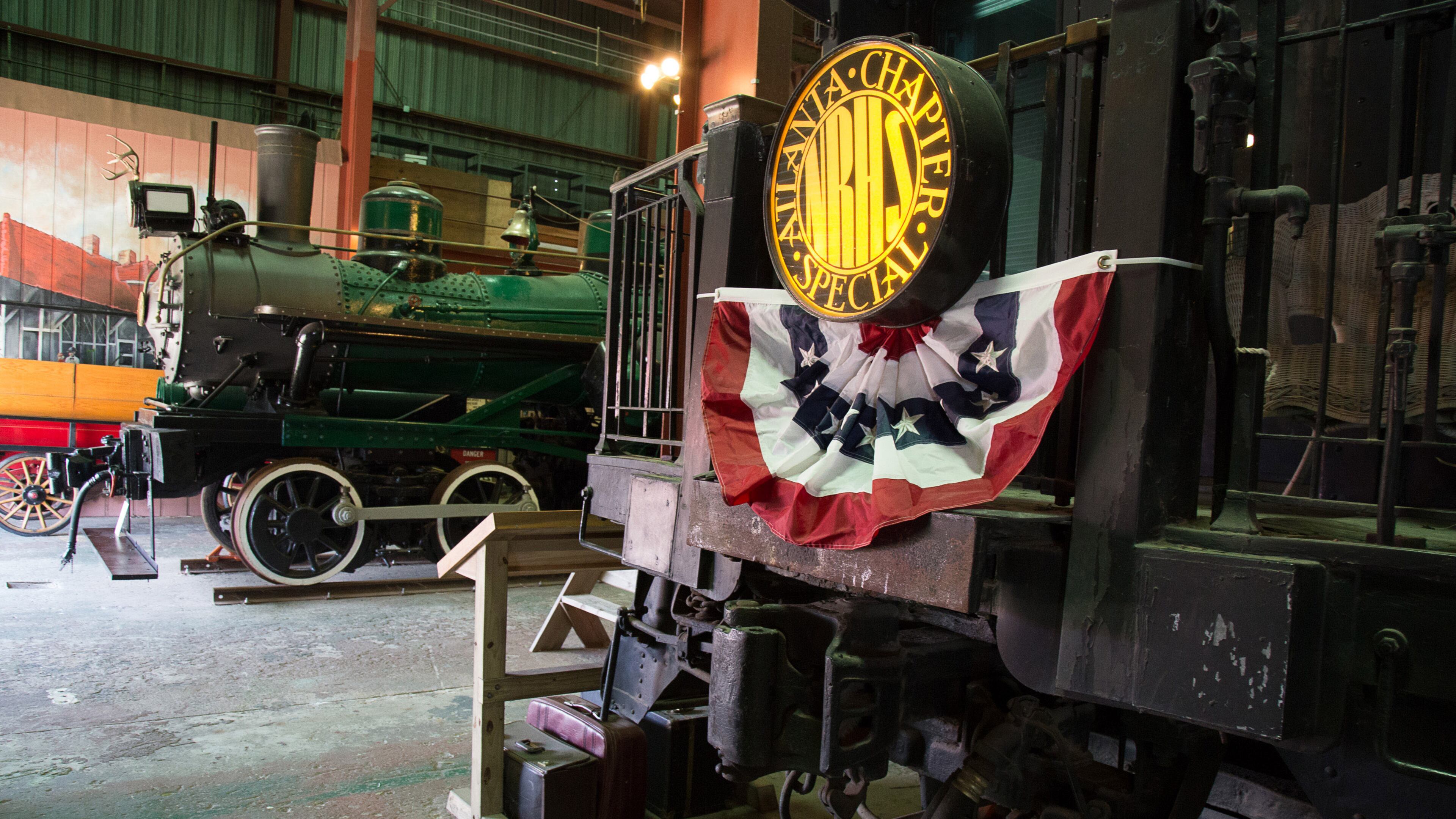 Southeastern Railway Museum in Duluth, GA. has been In operation since 1970. The Museum, which is run by volunteers, features many historic Pullman cars and classic steam locomotives on its 35-acre site. STEVE SCHAEFER / SPECIAL TO THE AJC