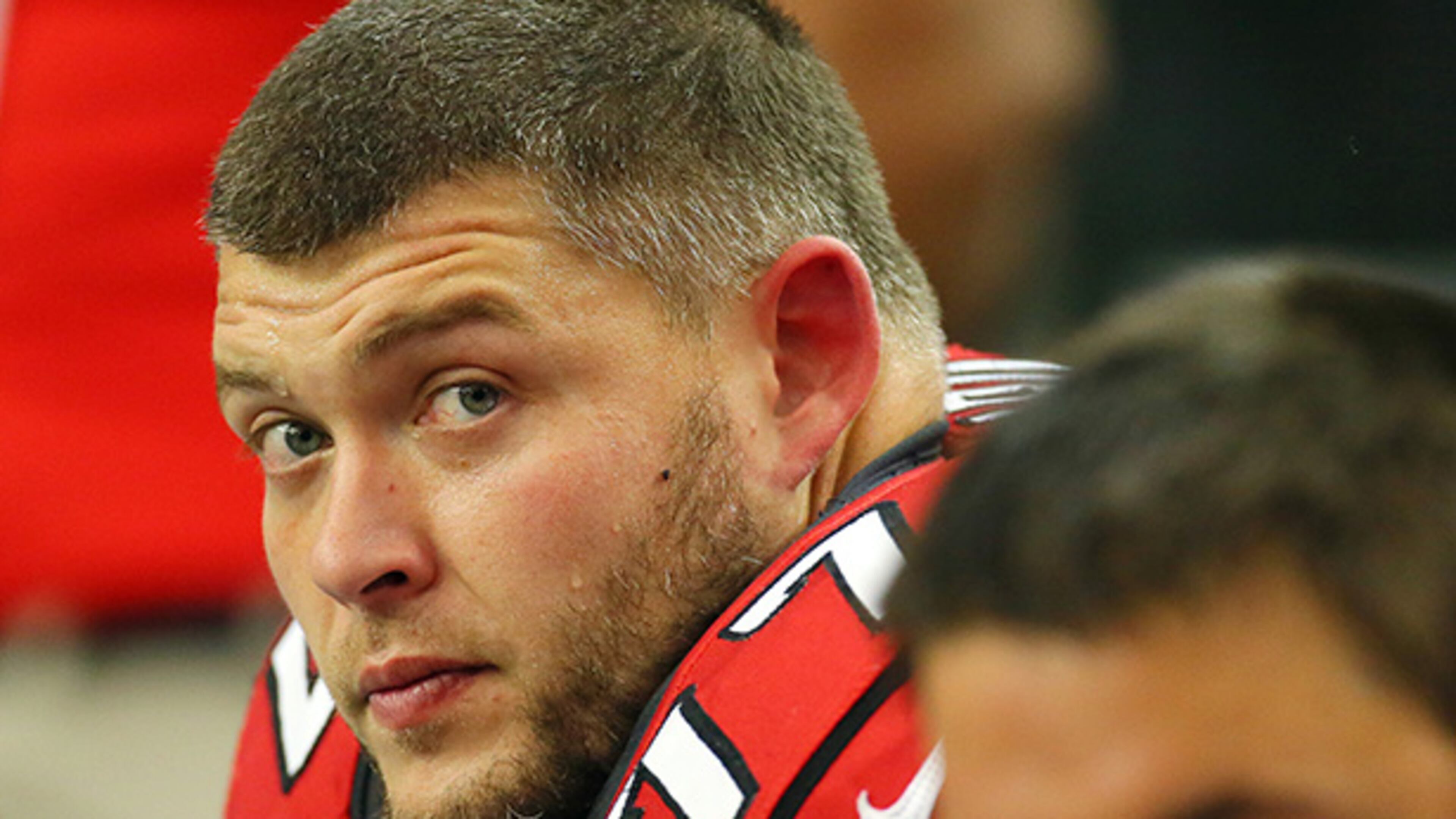 Offensive lineman Tyson Clabo was signed by the Falcons in 2005.