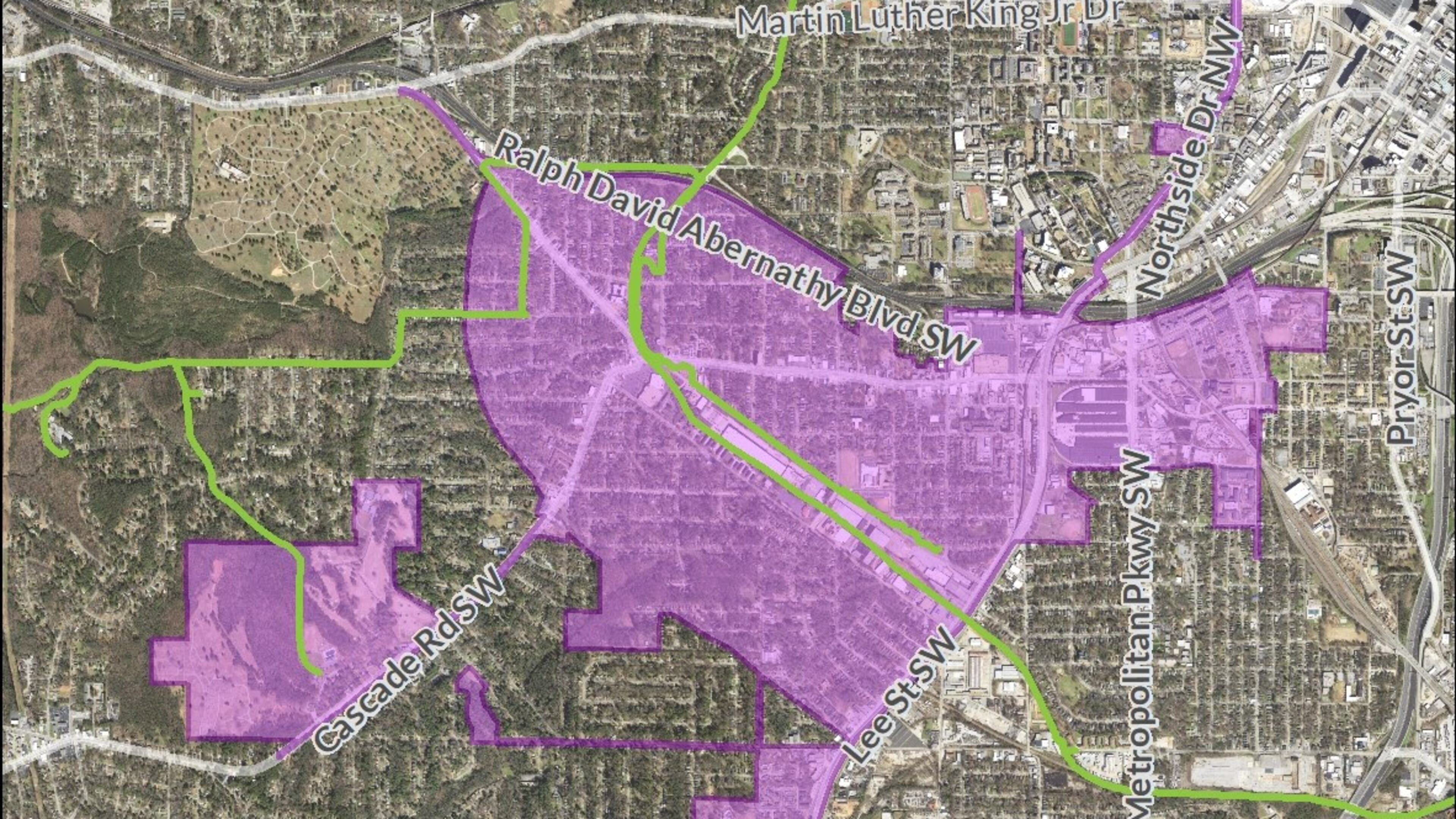 Atlanta BeltLine Subarea 1 and West End Livable Centers Initiative will be the focus of a master plans open house set for March 5. CONTRIBUTED