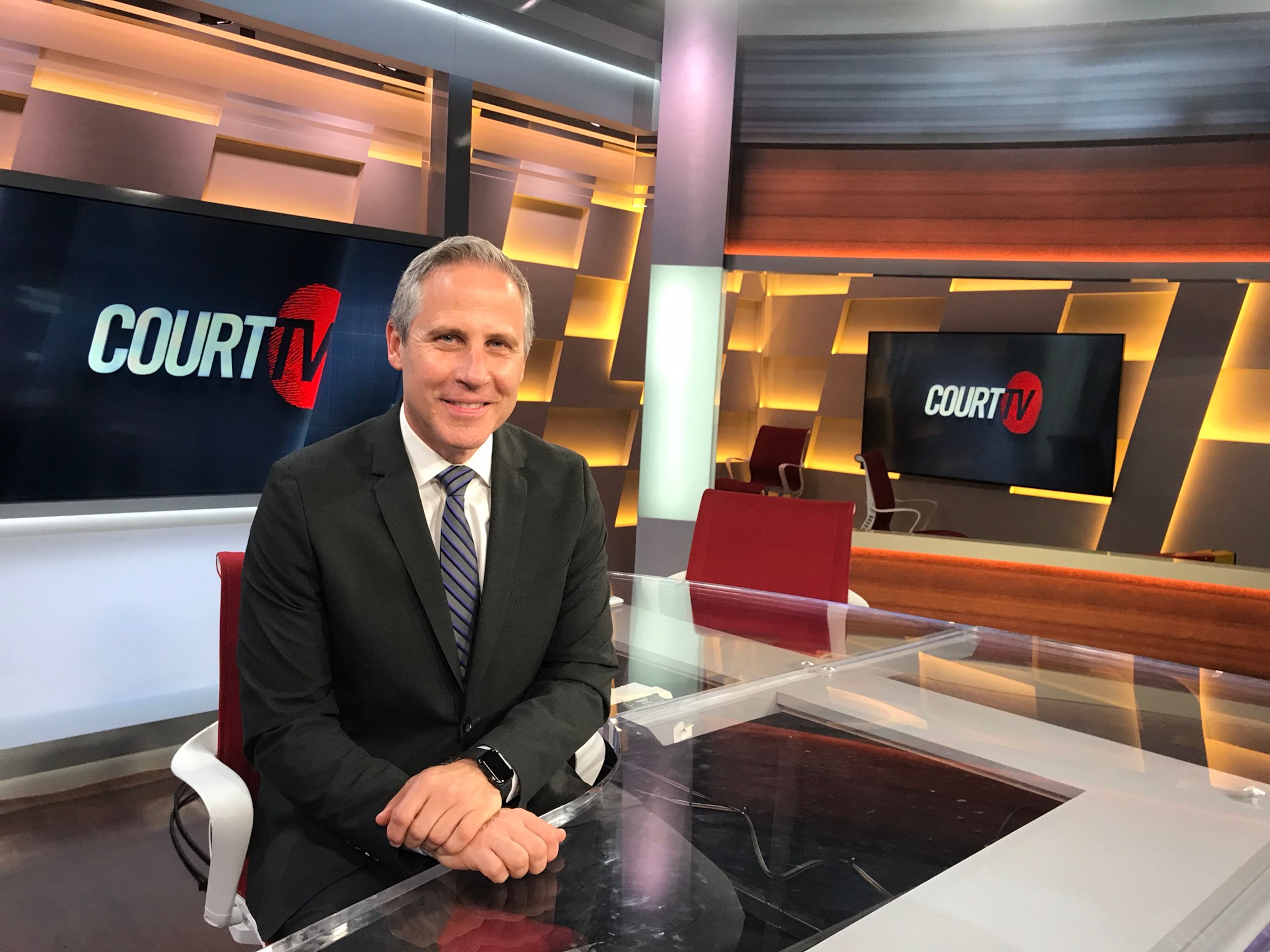 Vinnie Politan returned to Court TV in 2019, serving as the lead anchor/host. (Courtesy of Court TV)