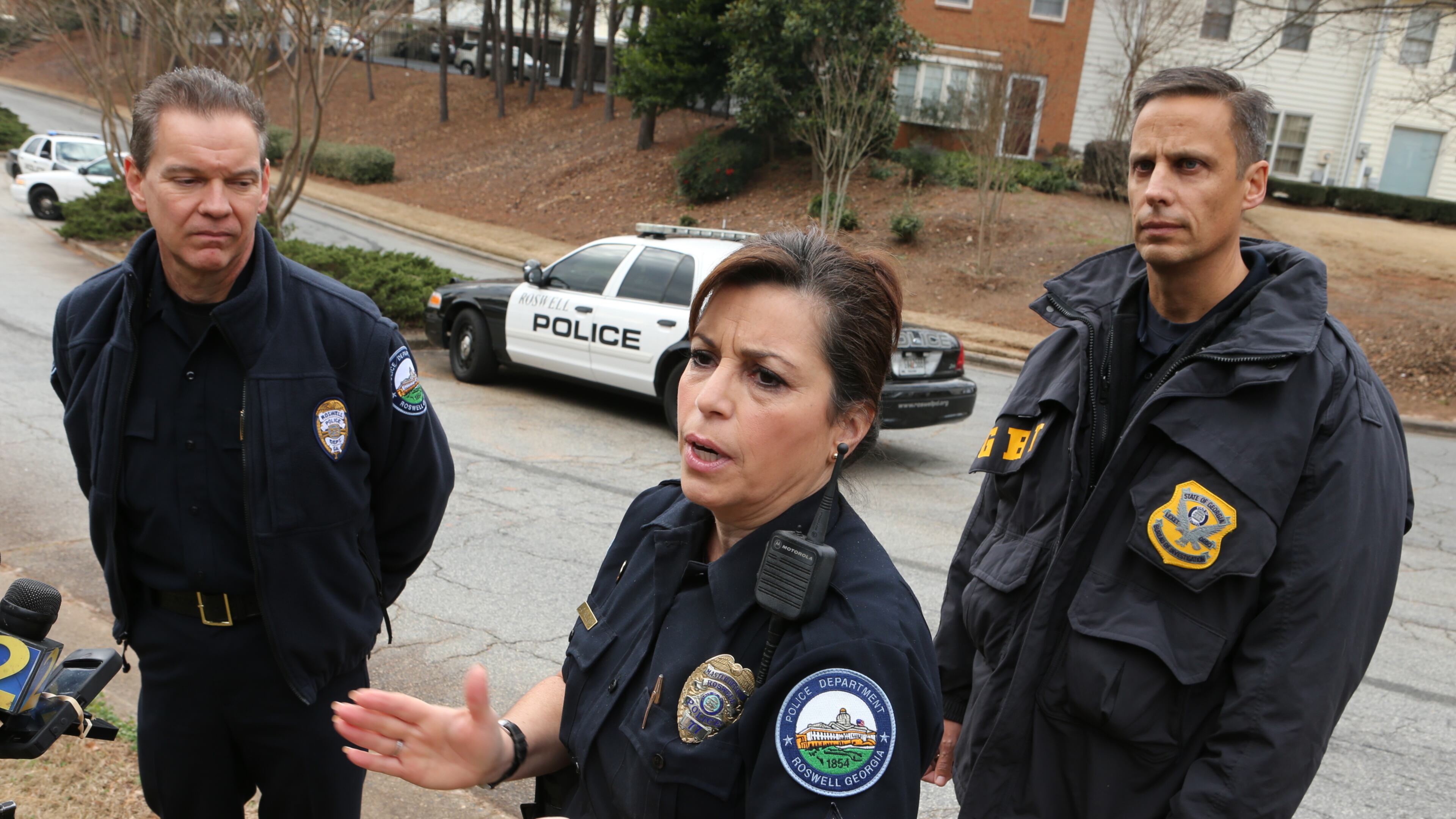 NEWS CONFERENCE: Authorities say a child believed to be a missing 4-year-old boy was found dead late Friday morning in a wooded area about a half-mile from the Roswell apartment where his mother was discovered critically injured on Thursday. Searchers looking for the boy also apparently found the body of 4-year-old Jesus Dominguez’s father, who had been named as a suspect in the boy’s disappearance.