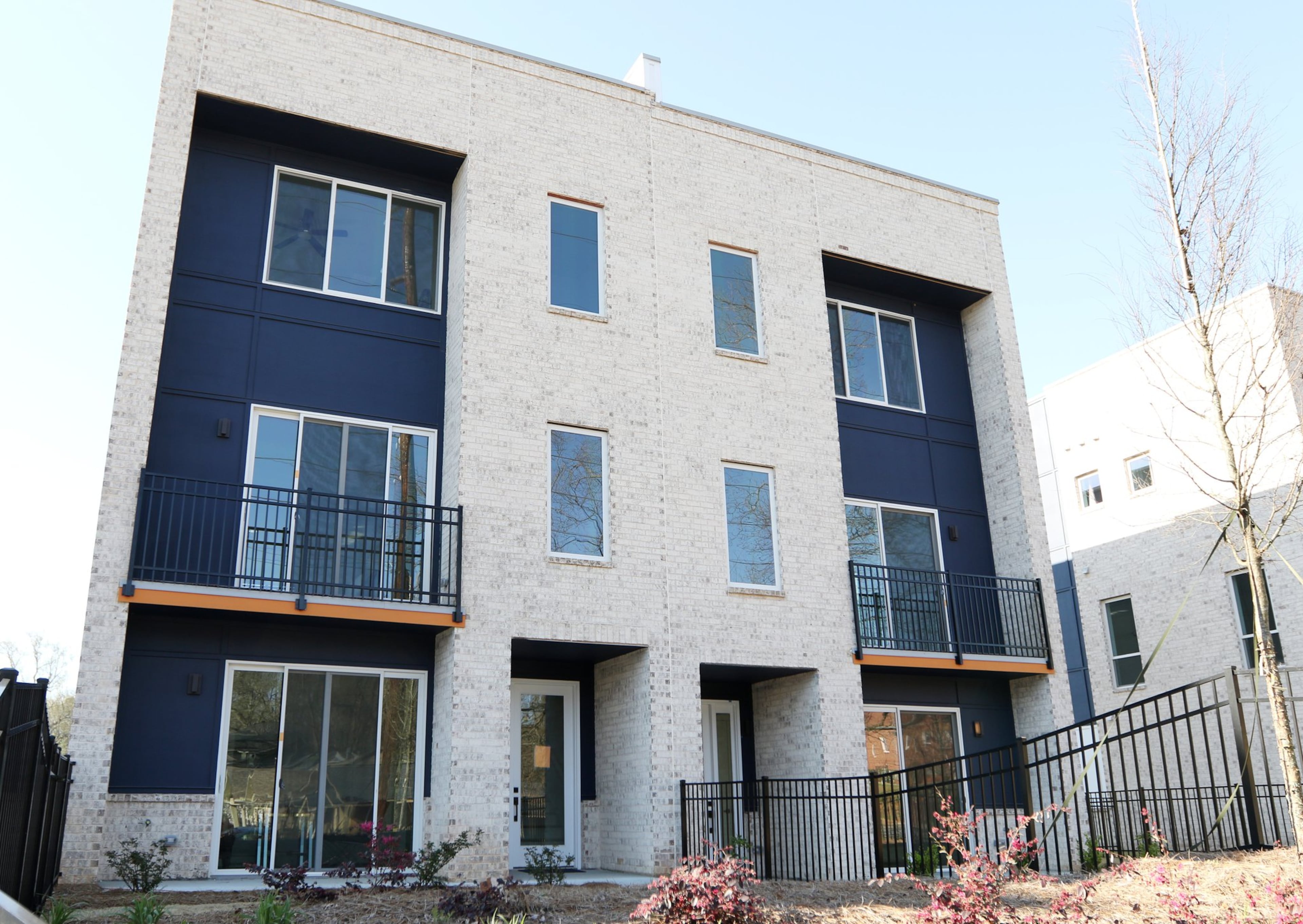 A townhome project by Cablik Enterprises in Atlanta, Georgia on Wednesday, March 20, 2019. The 62-unit project has larger as well as narrower townhomes. EMILY HANEY / emily.haney@ajc.com