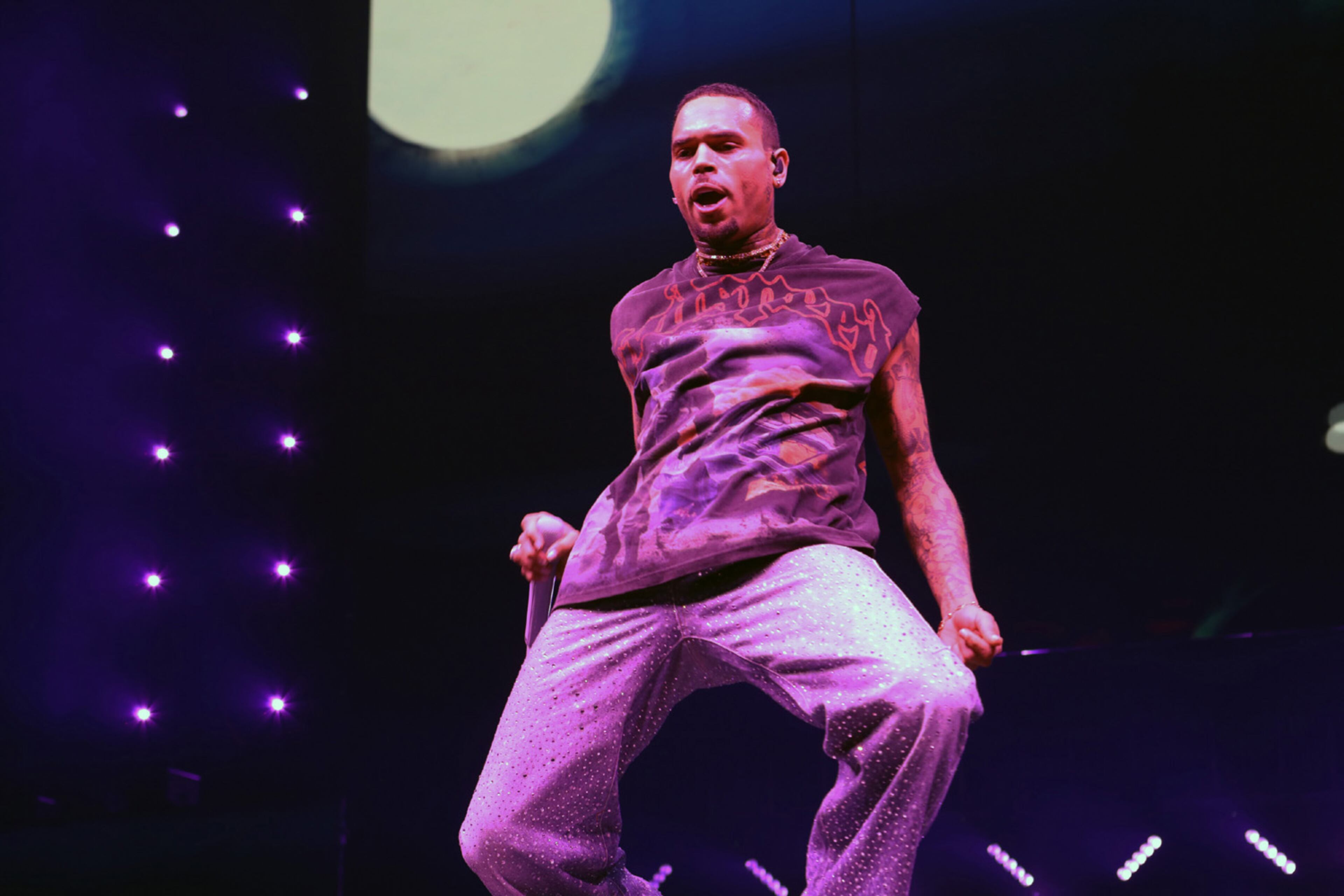 Chris Brown rocked a sold-out crowd at State Farm Arena on Friday, July 5, 2024, with openers Muni Long and Maeta.
Robb Cohen for the Atlanta Journal-Constitution