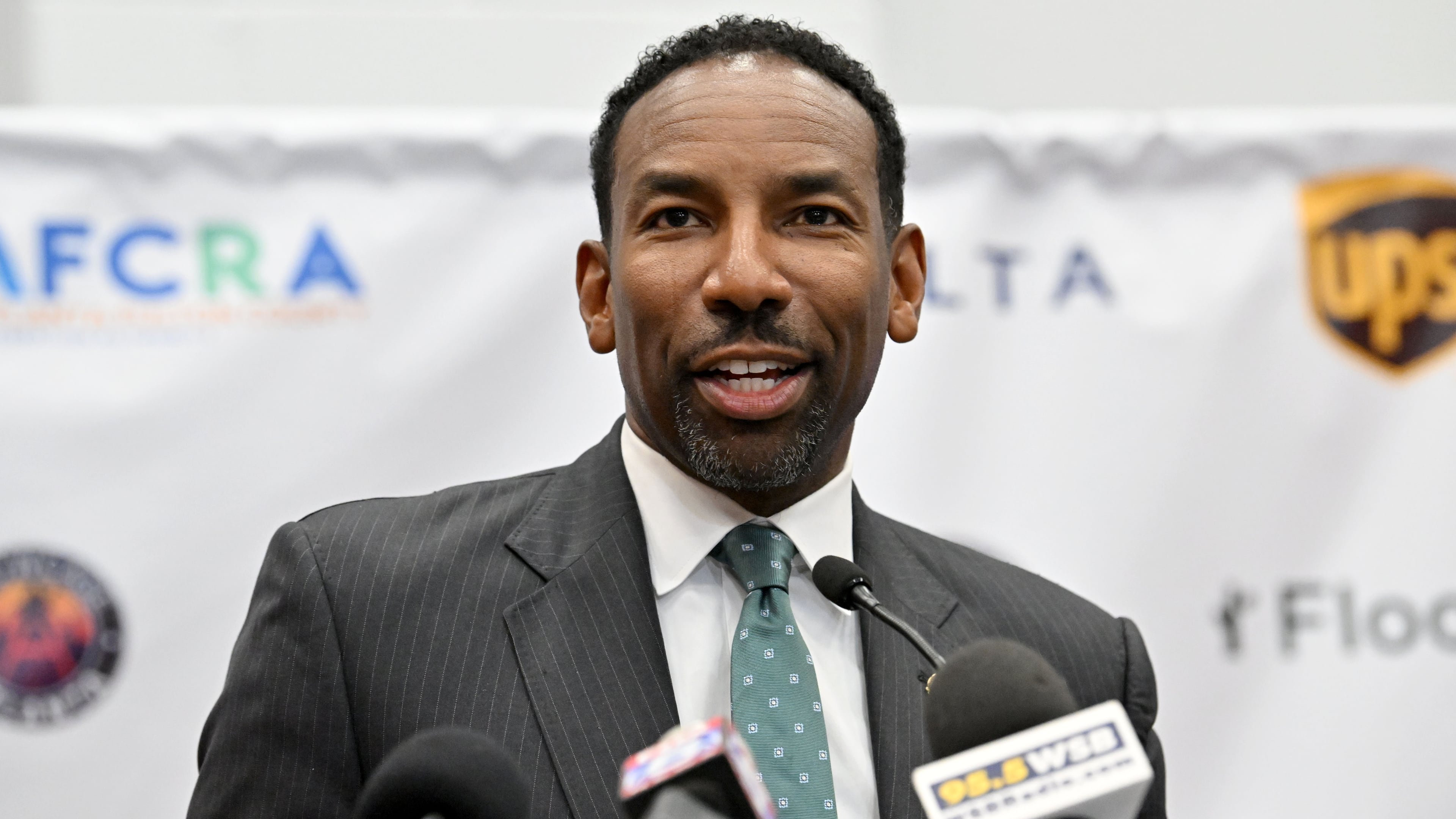 Atlanta Mayor Andre Dickens, seen here in June, recently told a constituent to "shut up" in the comment section of an Instagram post. (Hyosub Shin/AJC)