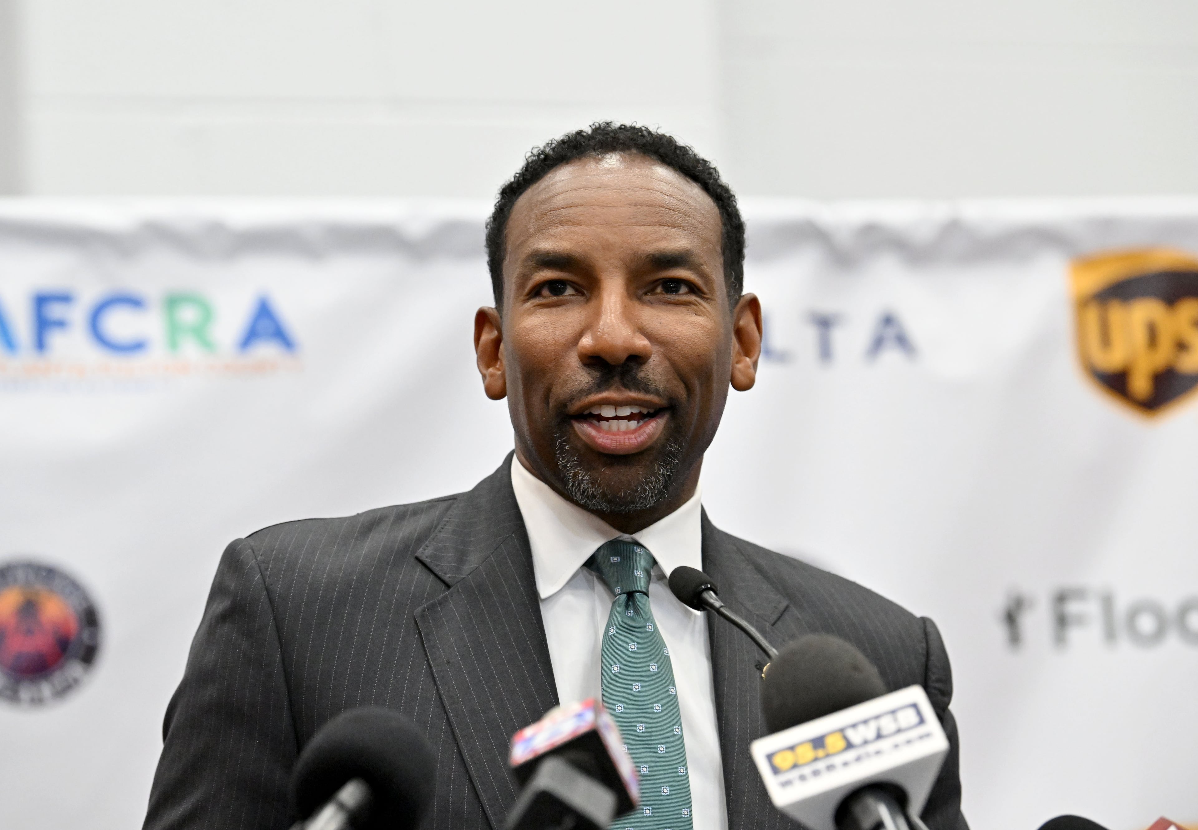 Atlanta Mayor Andre Dickens, seen here in June, recently told a constituent to "shut up" in the comment section of an Instagram post. (Hyosub Shin/AJC)