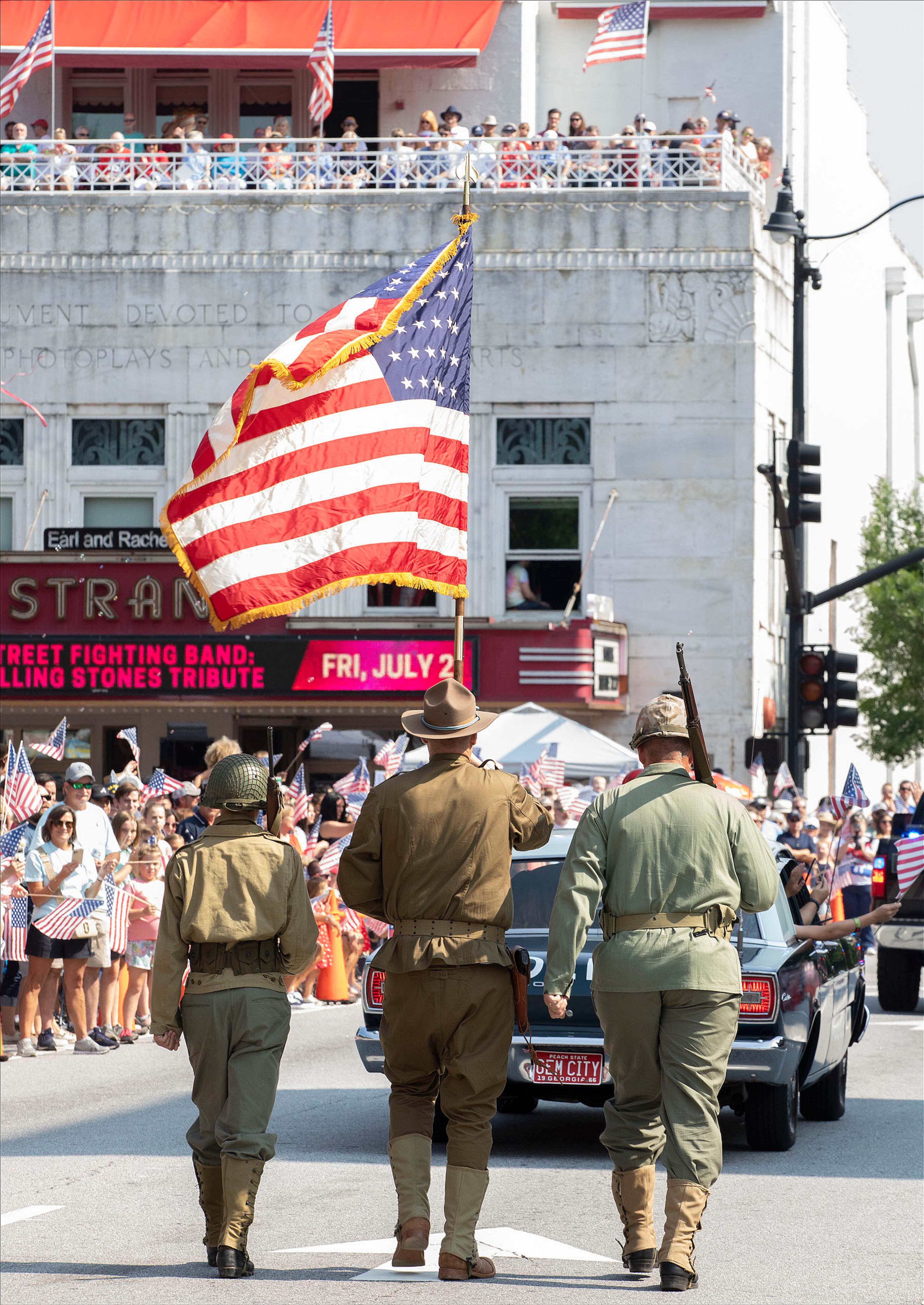 Marietta's celebration includes a parade, live music, a kids' zone and fireworks. Photo: Courtesy of Kelly Huff