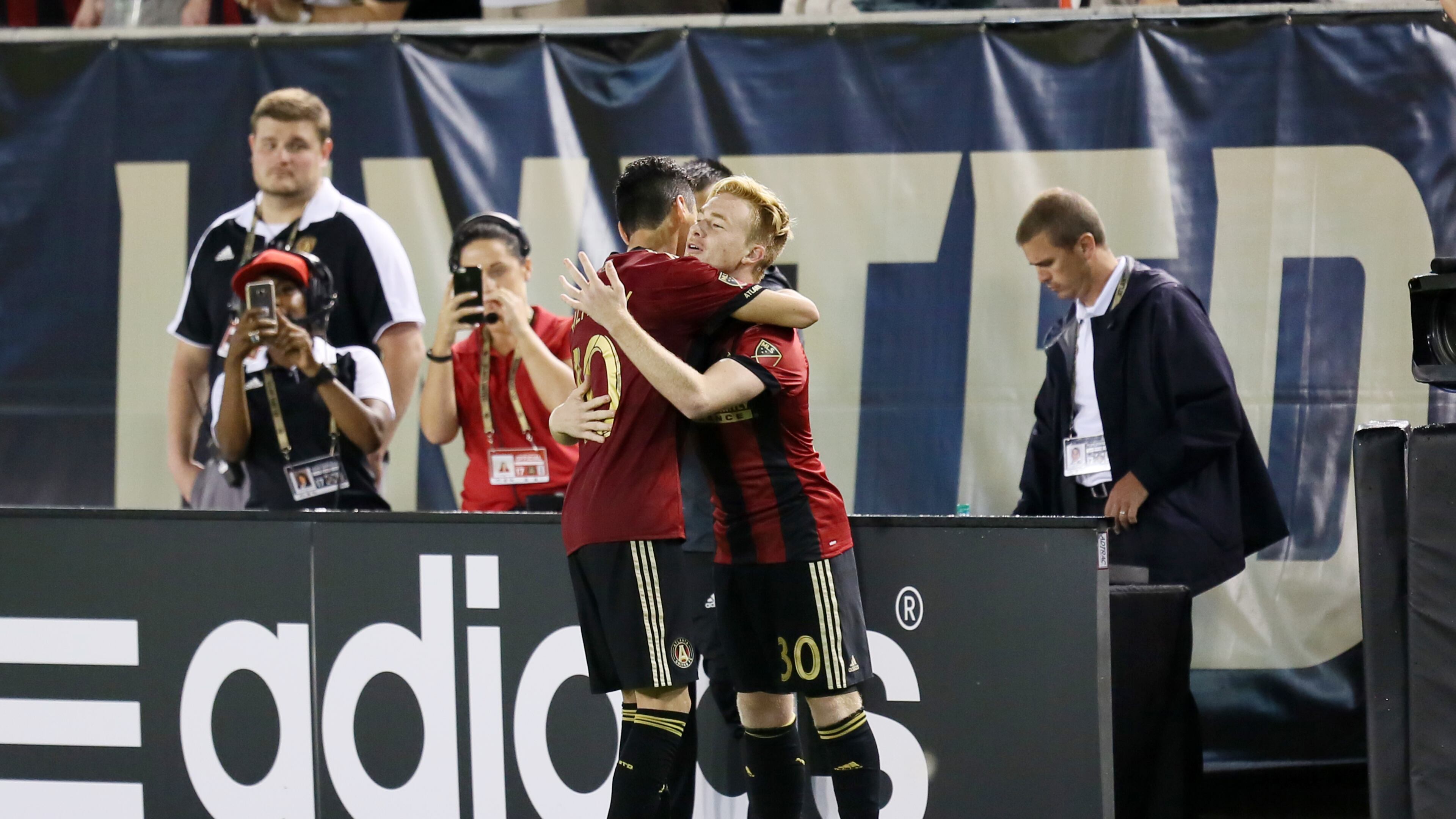 I’m just as excited as you are about these player ratings after Atlanta United defeated Houston 4-1 on Saturday at Georgia Tech’s Bobby Dodd Stadium. (Miguel Martinez / Mundo Hispanico)