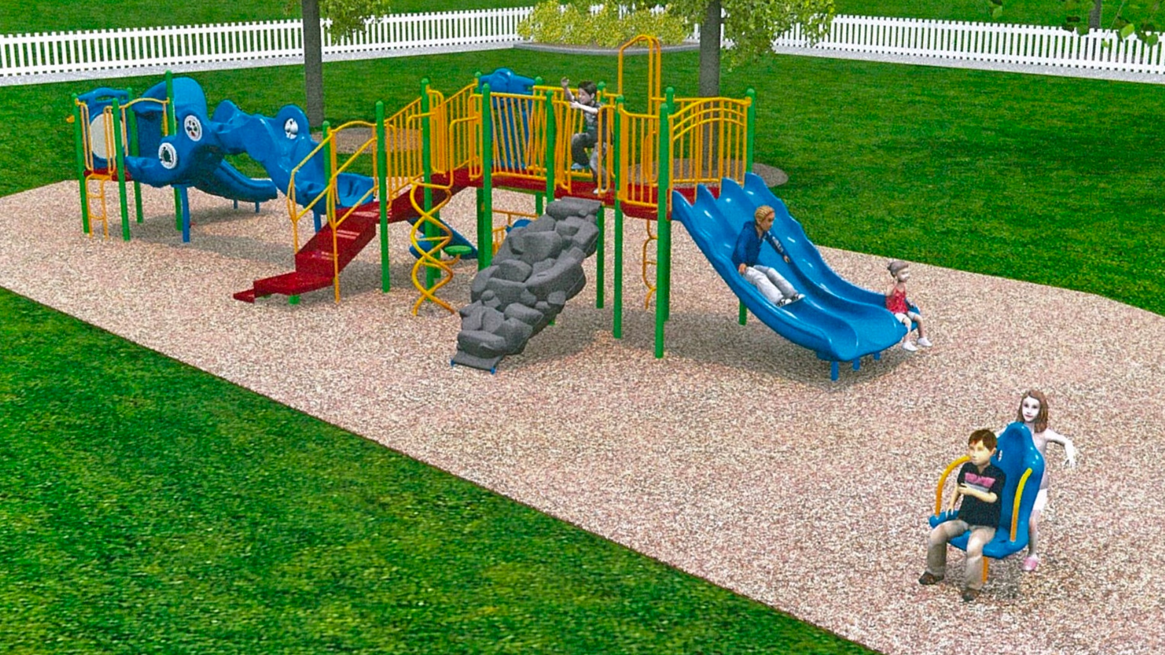 The Norcross City Council recently approved $62,385 using SPLOST funds to replace playground equipment at Rossie Brundage Park making it ADA compliant. Courtesy City of Norcross