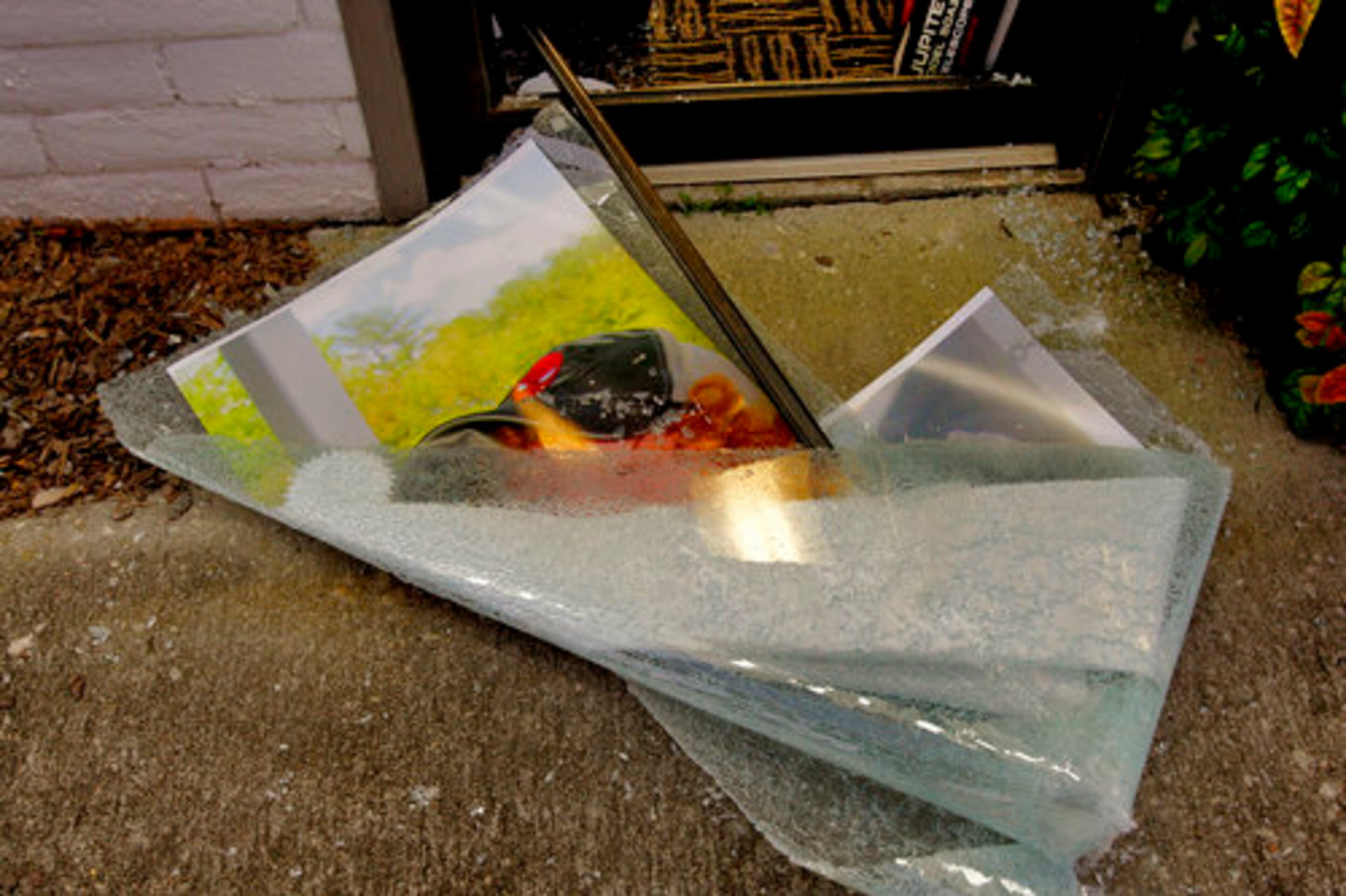 Robbers broke into the safe and also took merchandise.