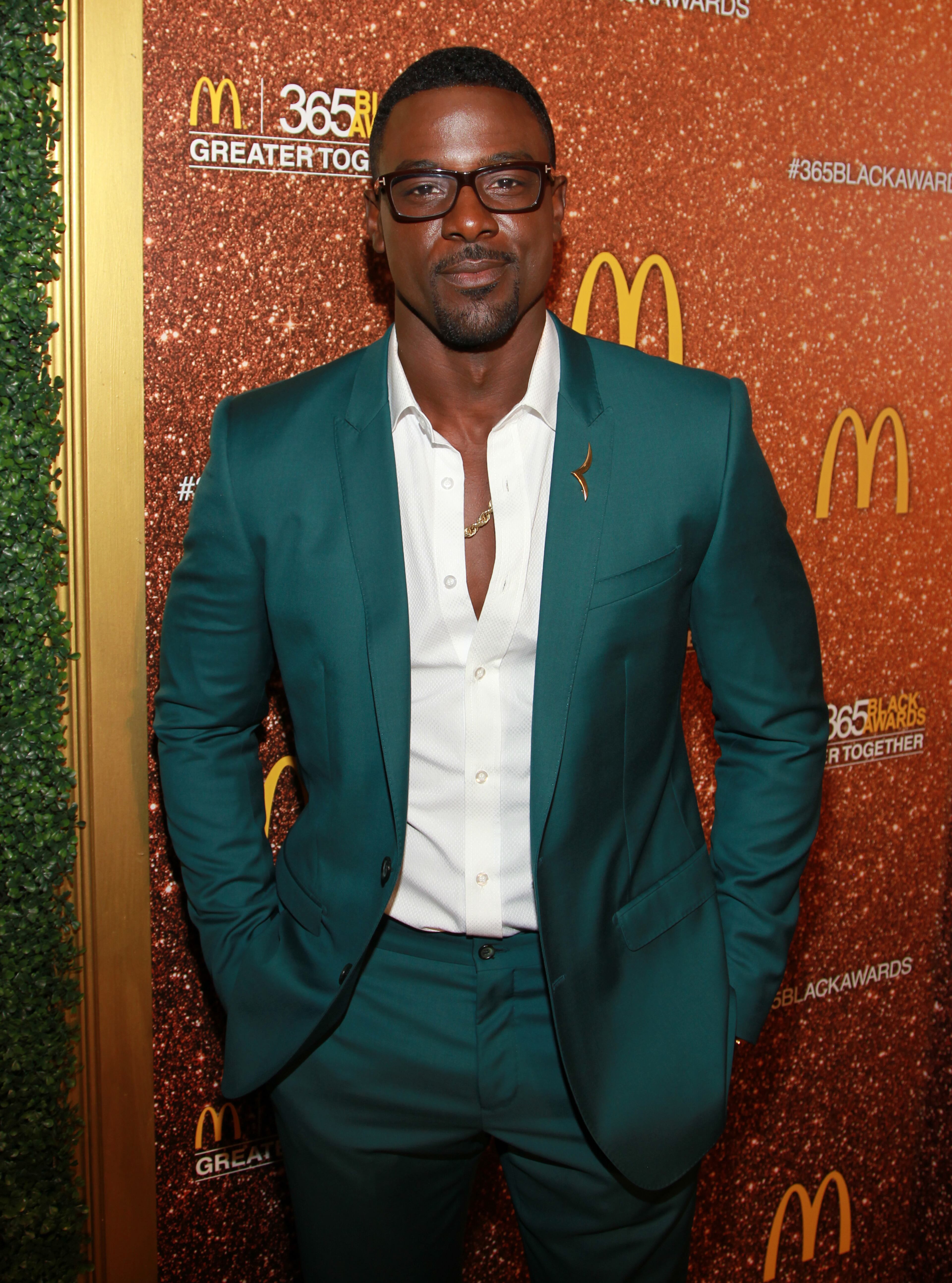 Actor Lance Gross attends the 13th Annual McDonald's 365 Black Awards at the Ernest Moral Convention Center in New Orleans, LA on Friday, July 1, 2016. COPYRIGHT: Soul Brother