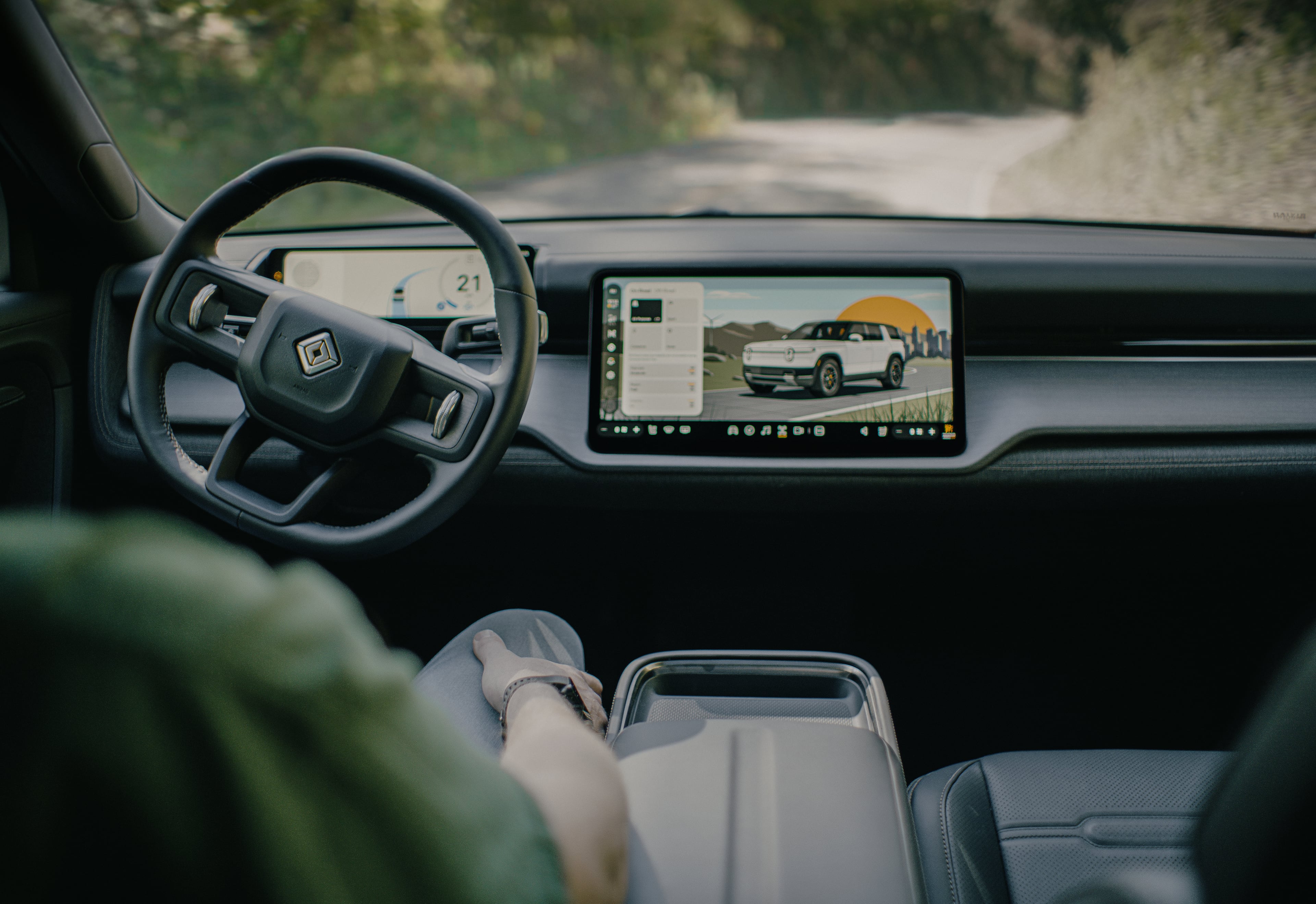 Uber will invest up to $1.25 billion in Rivian through 2031 for as many as 50,000 robotaxis, the companies said in March. (Courtesy of Rivian)
