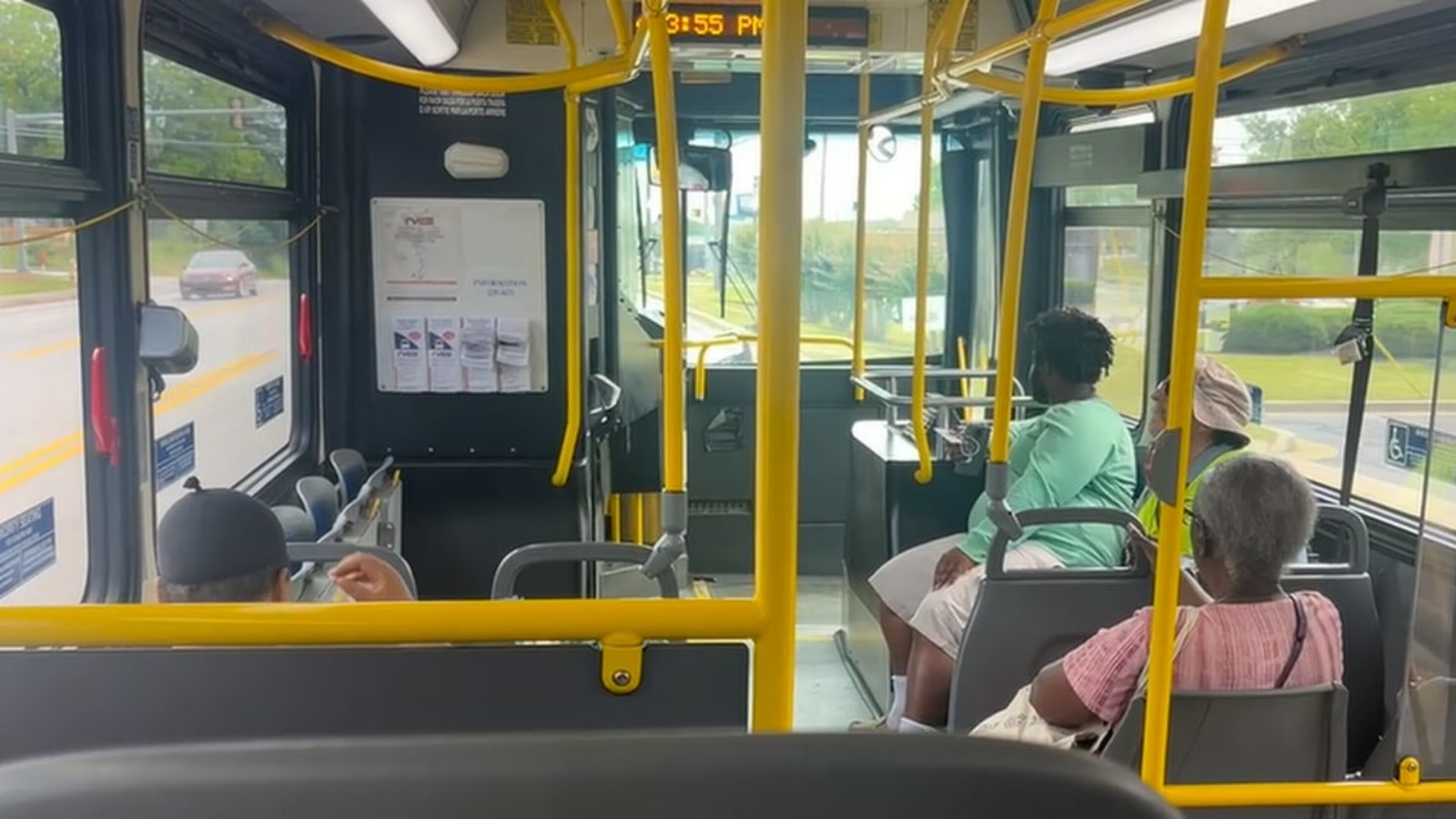 Route 10 headed southbound to the Transfer Station on Friday, May 3rd, 2024 at 4:00pm. (Photo Courtesy of Kala Hunter)