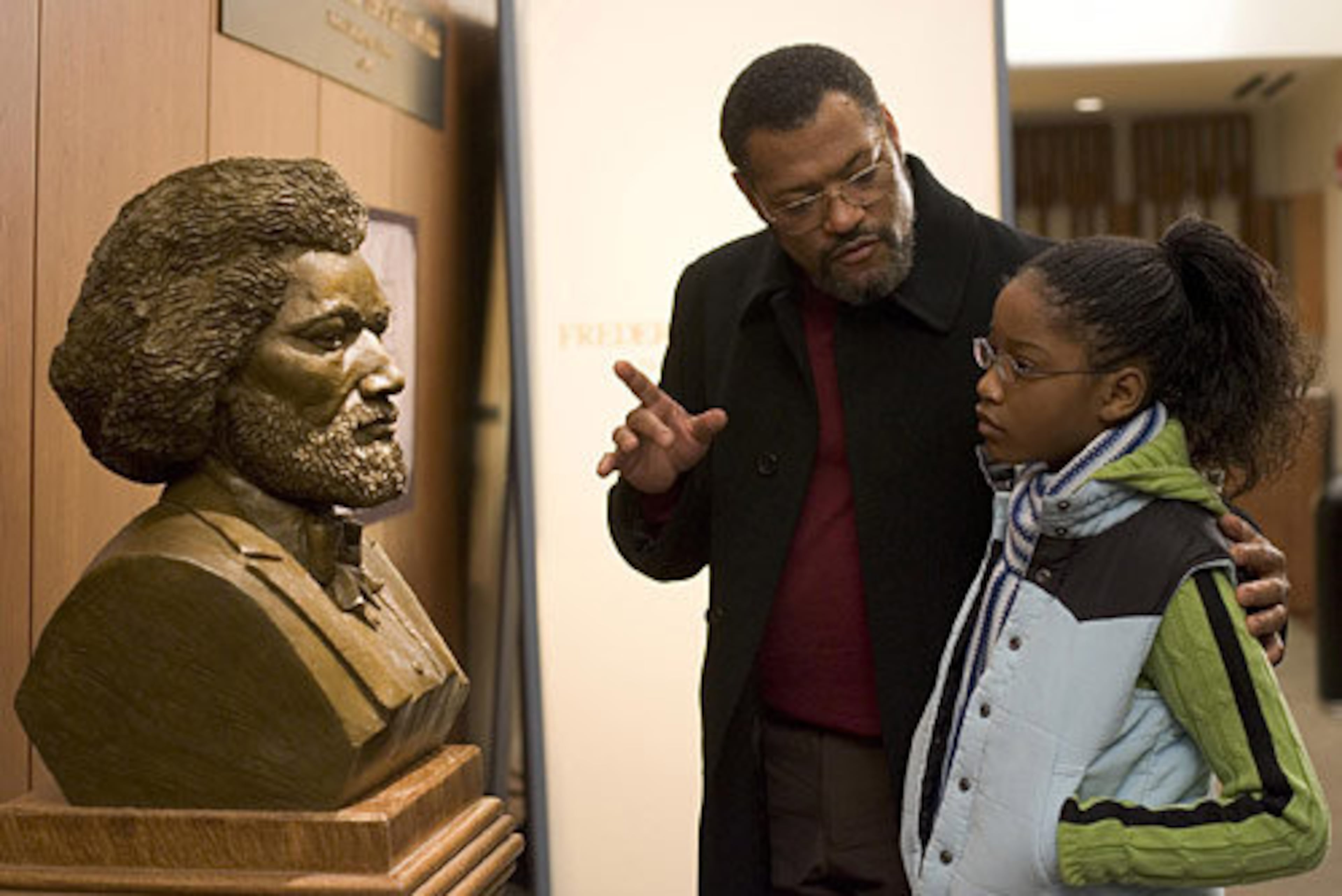 We know LAURENCE FISHBURNE from his many film roles, including "Akeelah and the Bee" (above) and his current "CSI" role as Dr. Raymond Langston. But longtime "One Life To Live" viewers - really longtime - remember him as another doctor, Joshua Hall, from 1973-76. It was Fishburne's first acting gig.