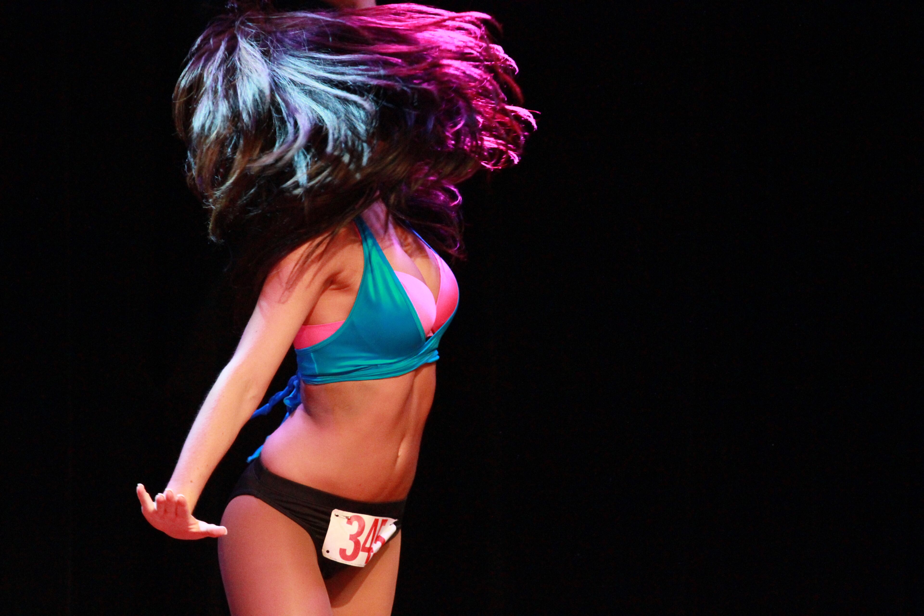 Here are some more photos from the finals of the Atlanta Falcons cheerleader auditions.