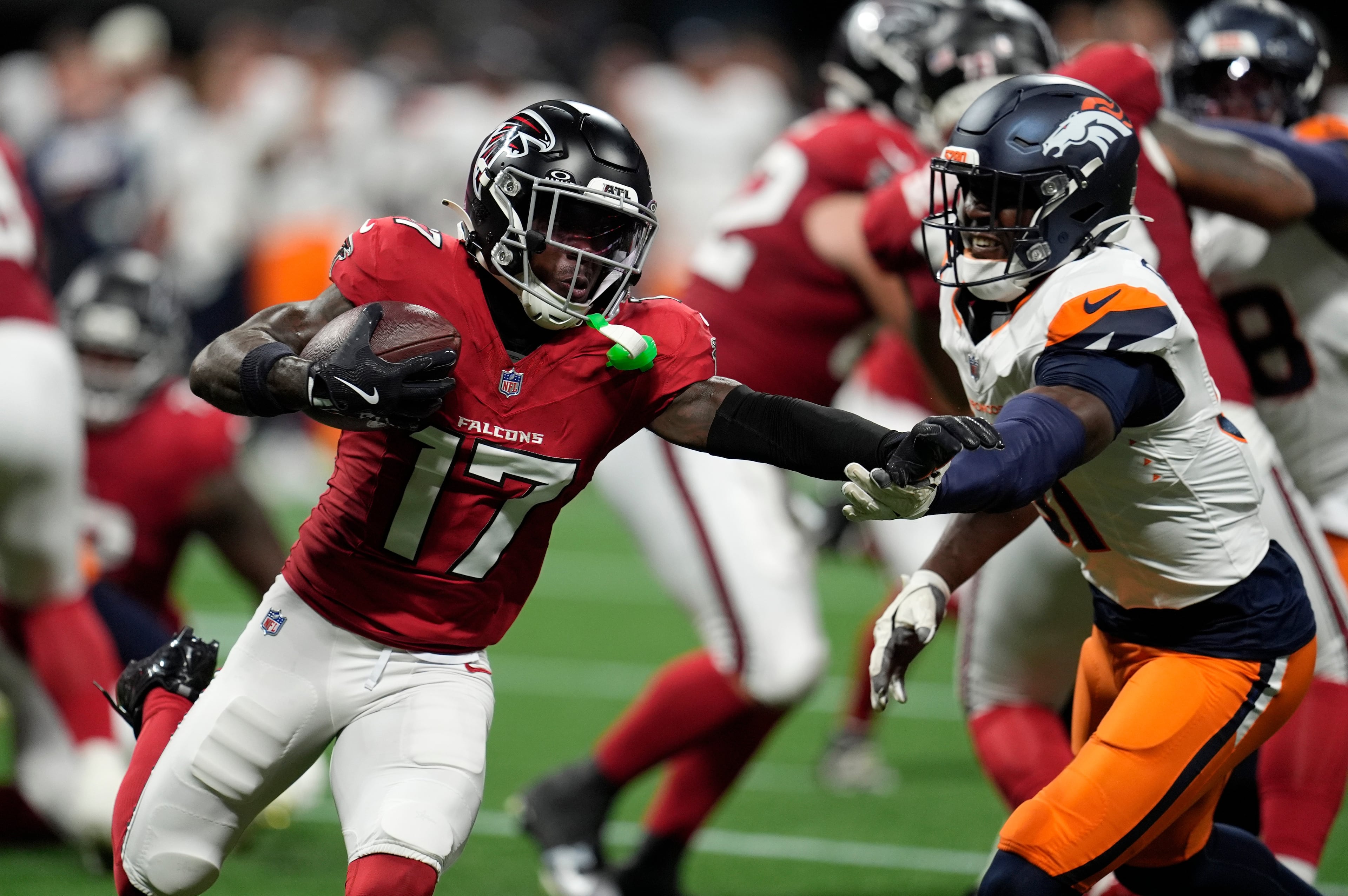 Broncos Falcons Football