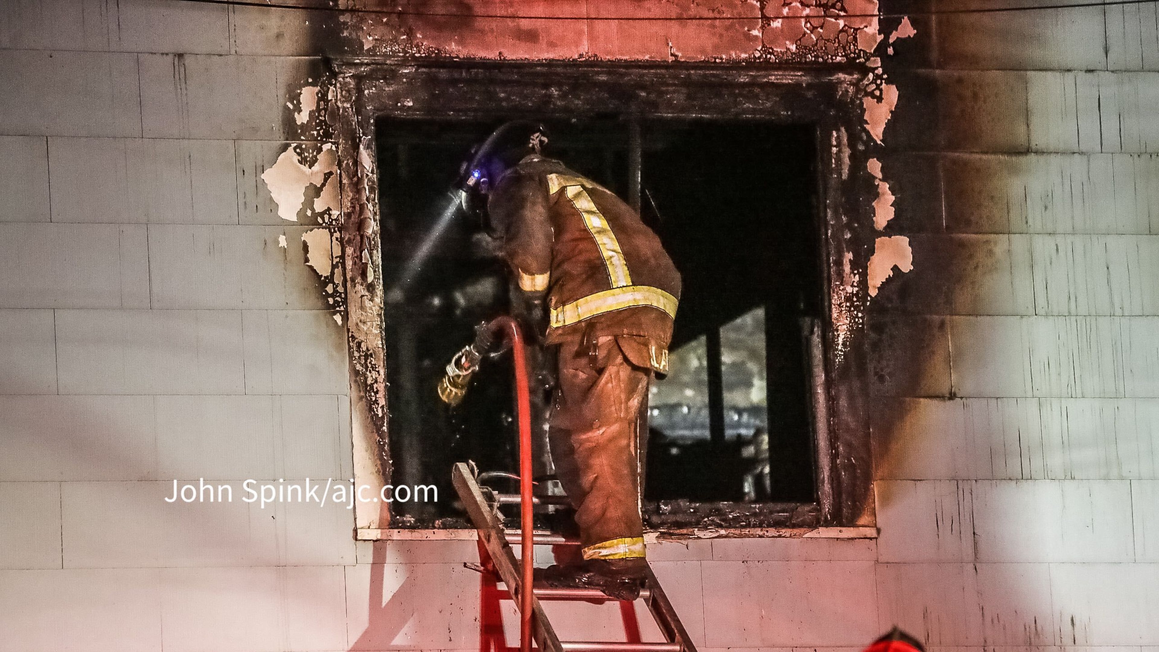 Investigators believe the man was attempting to take shelter in the vacant home.