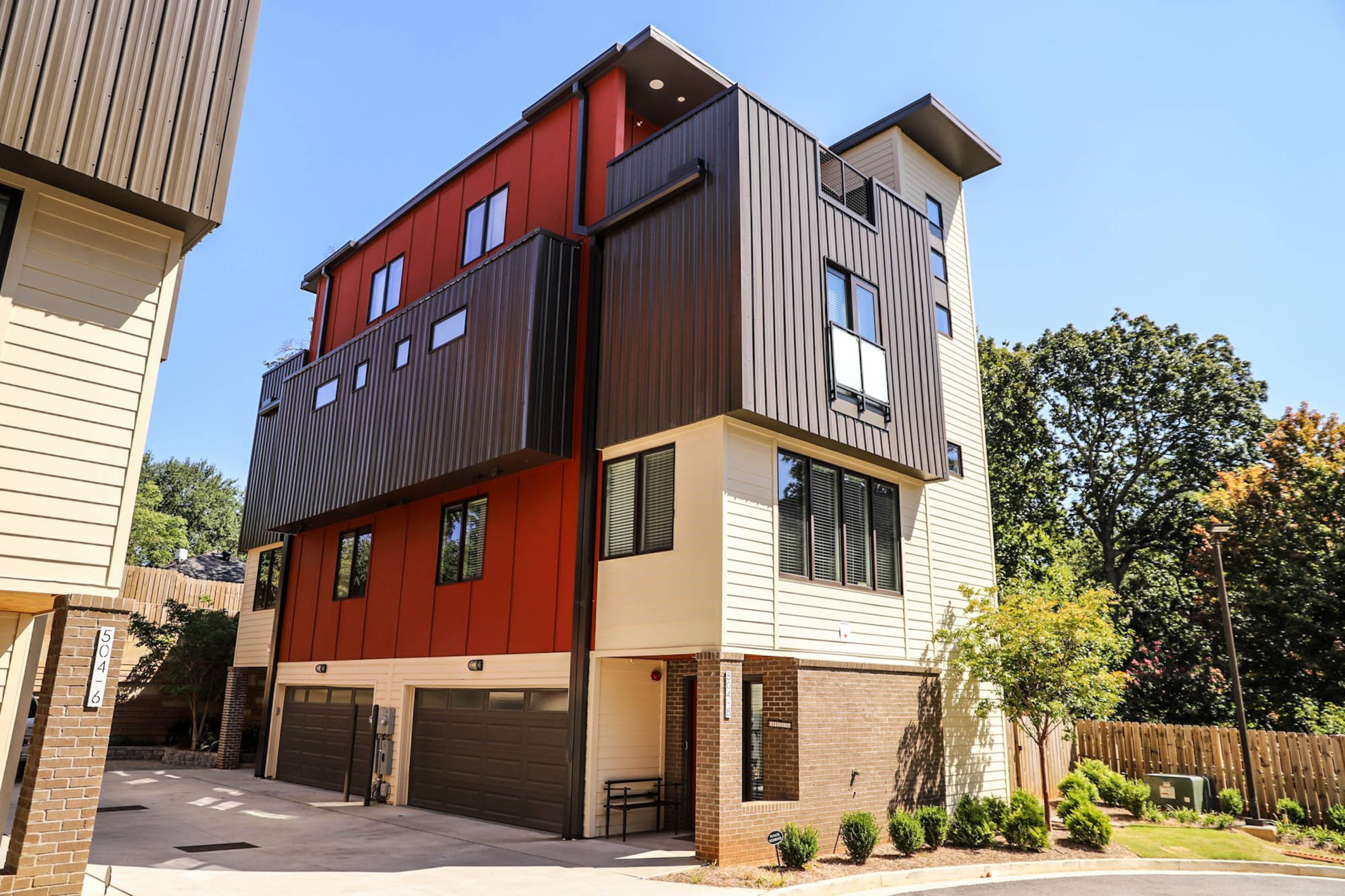 Anja and Jumbe Sebunya purchased their 1,900-square-foot home last year. It has three bedrooms and three-and-a-half bathrooms, with modern decor and an array of African artwork. Their home will be featured on the Old Fourth Ward Tour of Homes on Sept. 22. Text by Shannon Dominy. Photo by Reynolds Rogers.