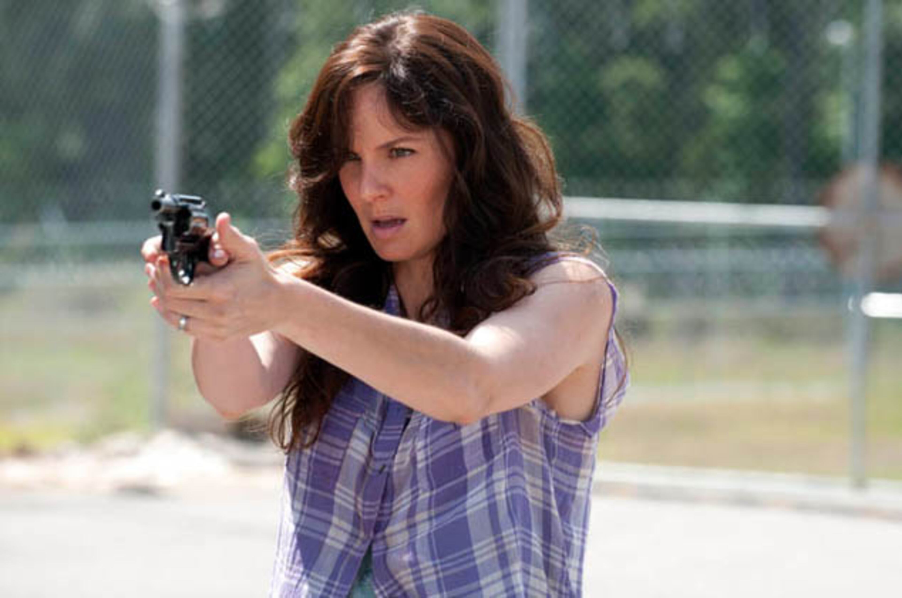 Lori Grimes (Sarah Wayne Callies) annoyed the heck out of viewers but her death was still tough to watch. CREDIT: AMC
