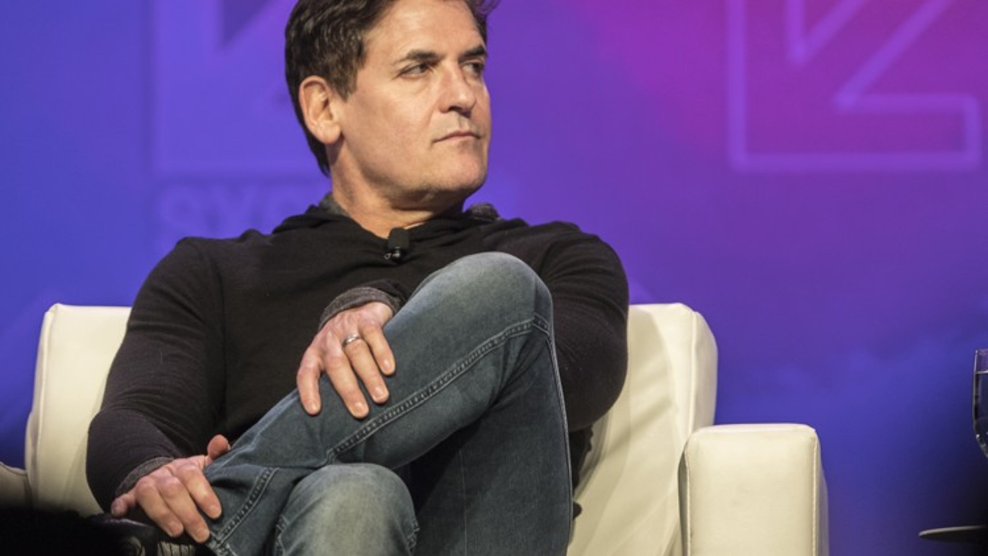 Mark Cuban during a SXSW panel with Adam Lyons on Sunday March 12, 2017. (Ricardo Brazziell/American-Statesman)