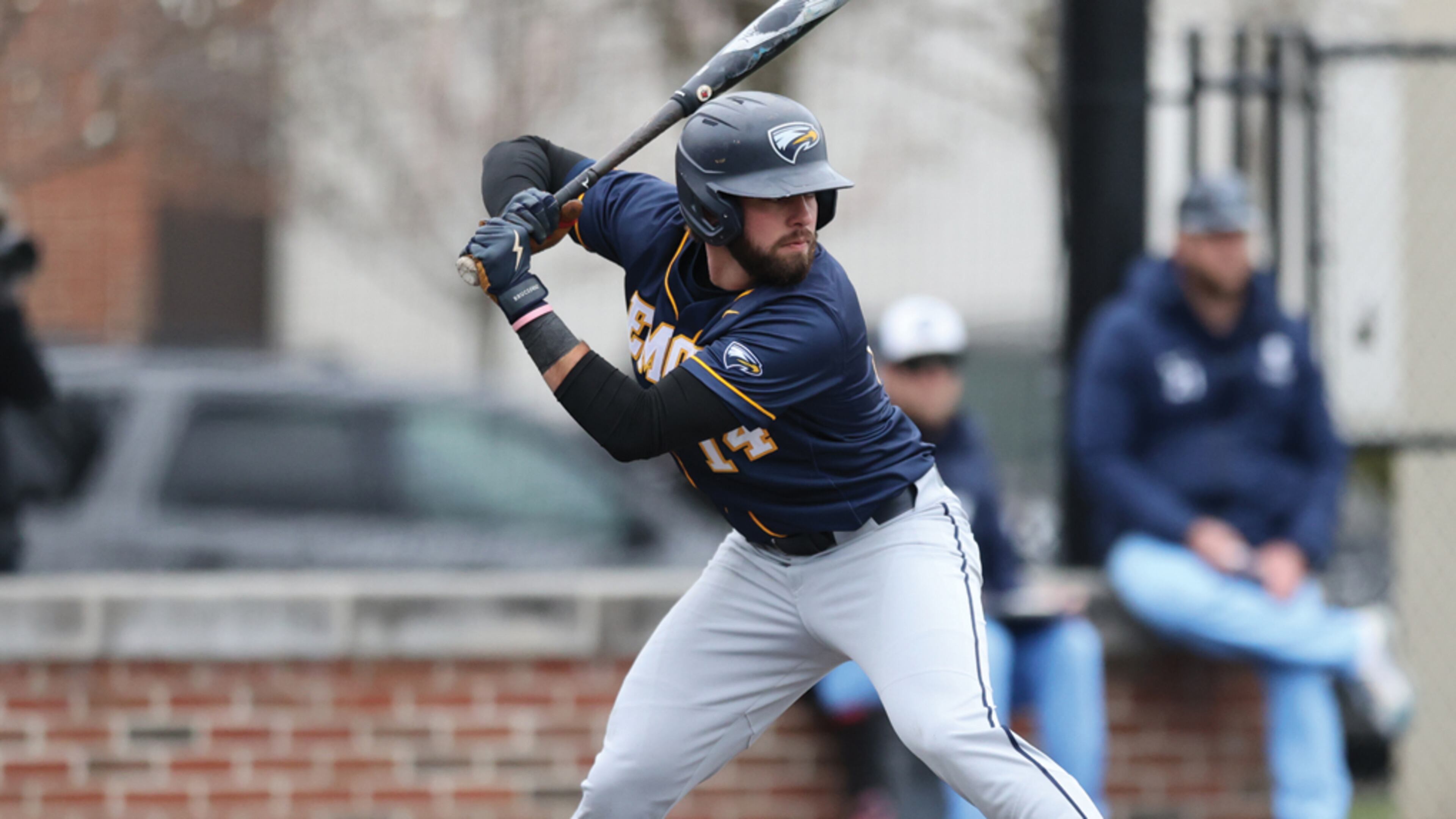 Jack Halloran went 9-for-10 at the plate with 10 runs scored, four home runs, three doubles and 15 RBIs. Photo courtesy of Emory University