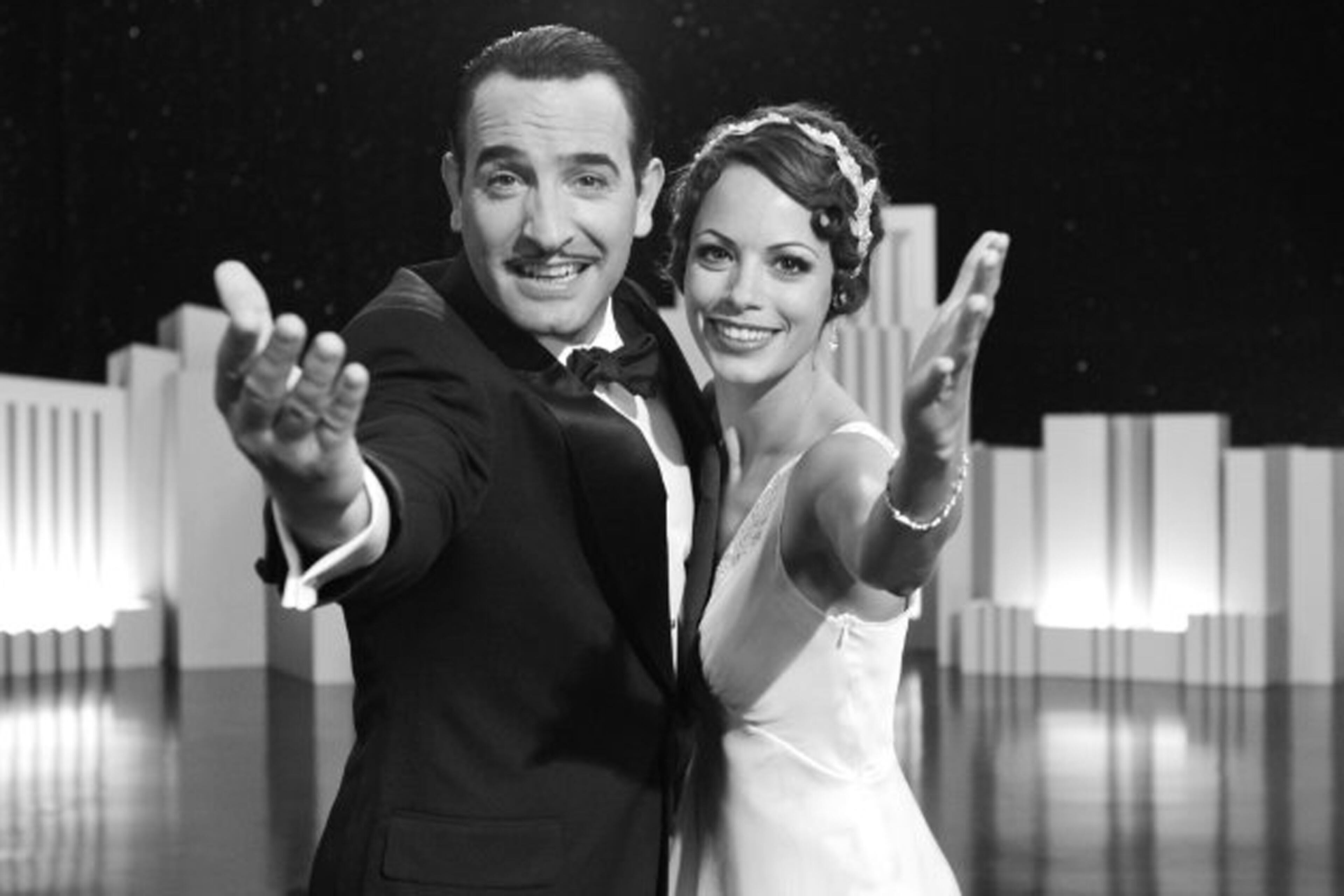 The downfall of a silent-film star (Jean Dujardin) in the talkies era is told through a black-and-white silent film. With John Goodman. Release date: Nov. 23. © 2011 The Weinstein Company