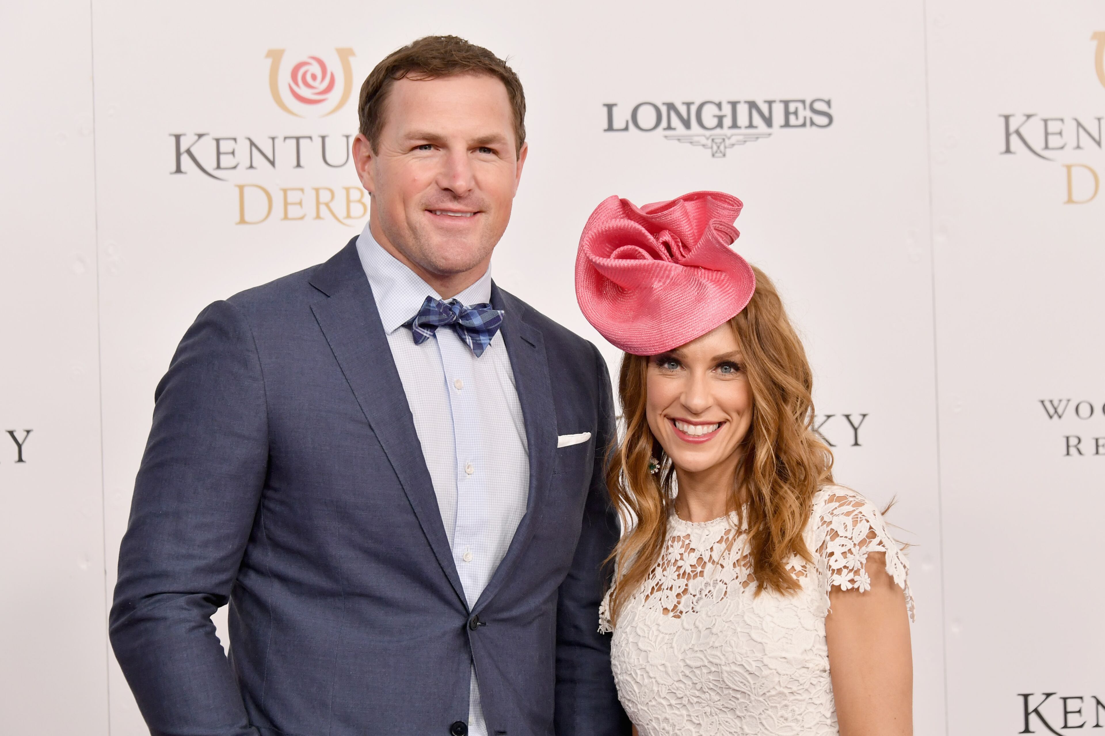 LOUISVILLE, KY - MAY 05: Former American football tight end Jason Witten and Michelle Witten attend Kentucky Derby 144 on May 5, 2018 in Louisville, Kentucky. (Photo by Michael Loccisano/Getty Images for Churchill Downs)