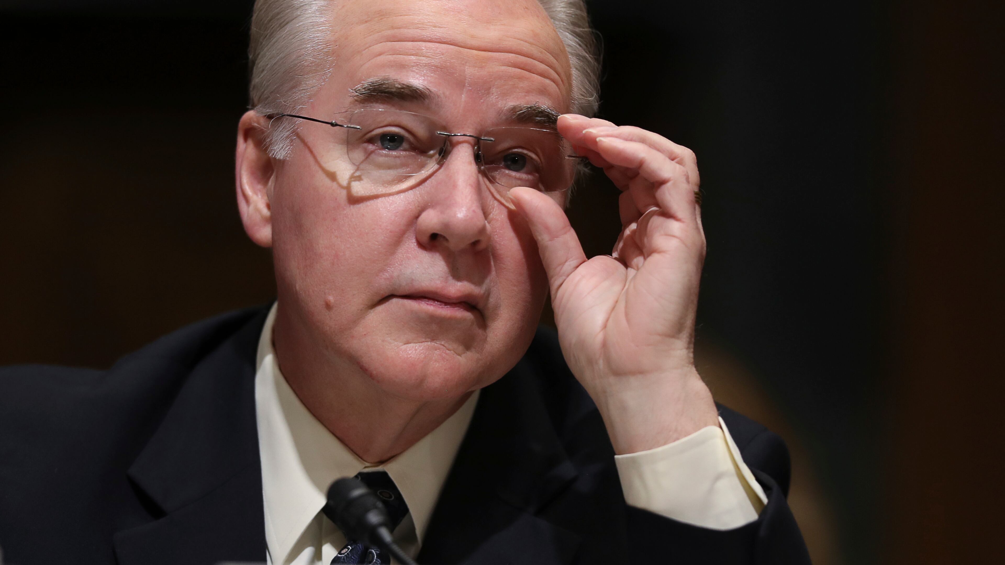 Former U.S. Secretary of Health and Human Services Secretary Tom Price told a group of health care professionals during a conference in Washington that consumers will likely see their health care costs rise because the Republicans’ federal tax overhaul eliminated the Affordable Care Act’s individual mandate. Democrats picked up on Price’s comments, saying they mirrored the party’s case for keeping the Affordable Care Act. Price then said in an op-ed that his comments were reported out of context and added that the elimination of the mandate will help “tens of millions of Americans struggling to pay inflated health-care costs.” (AP Photo/Andrew Harnik, File)
