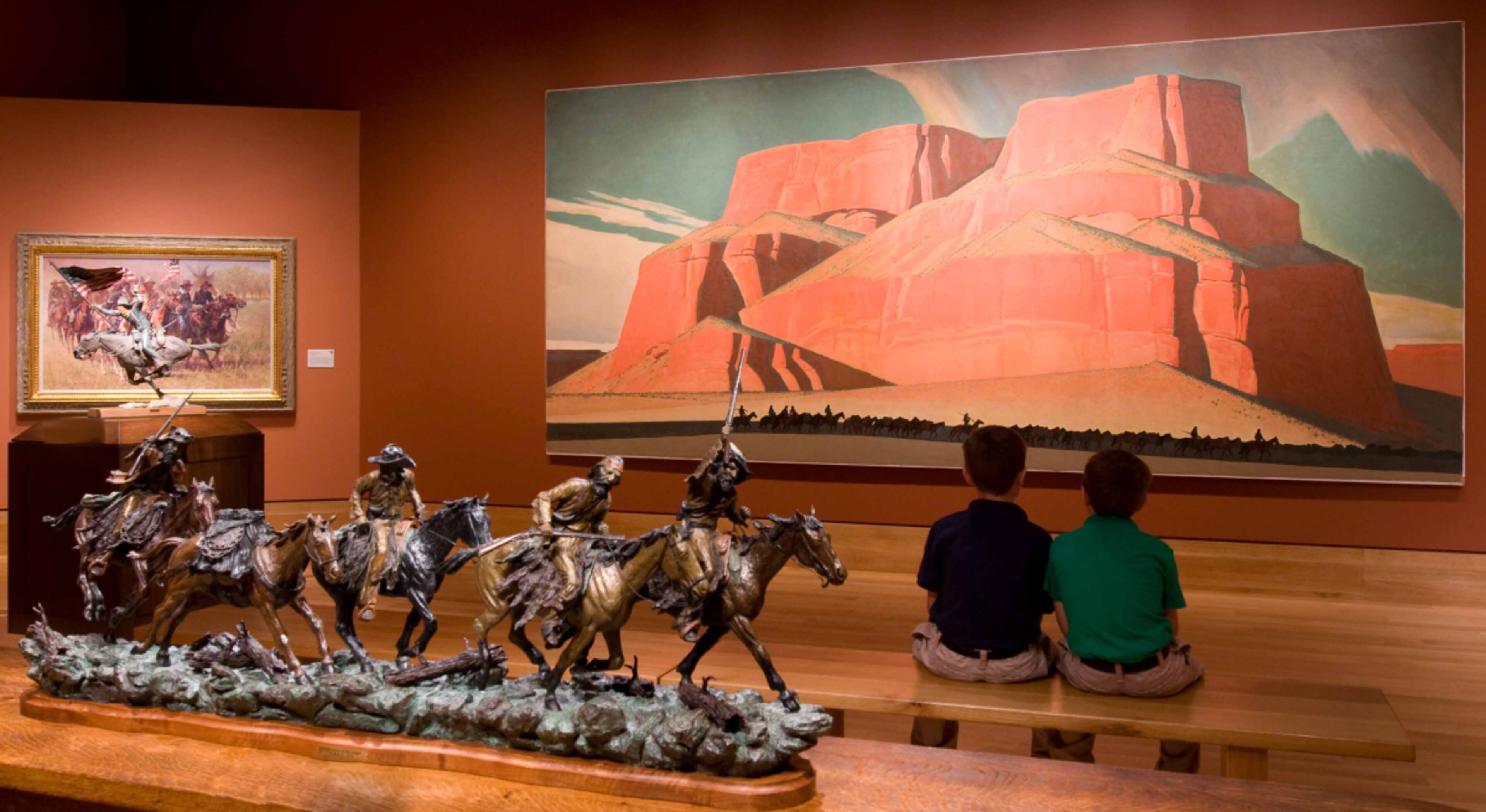 "Experience the American West in Georgia at Cartersville's Booth Western Art Museum."
Courtesy of Booth Western Art Museum