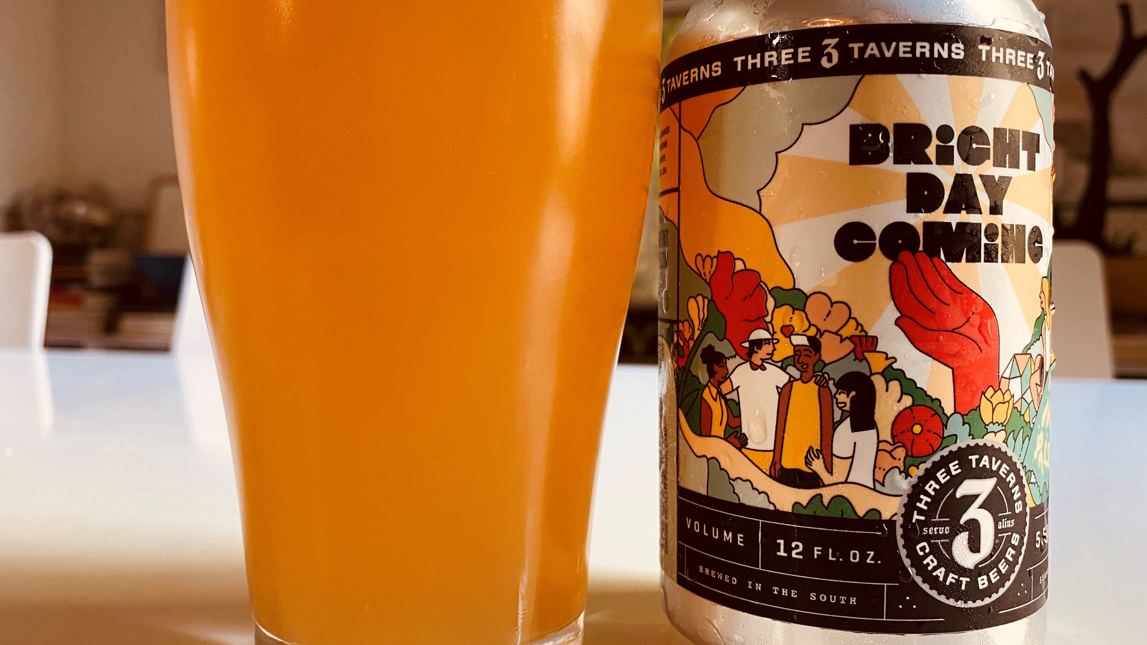 Bright Day Coming from Three Taverns.