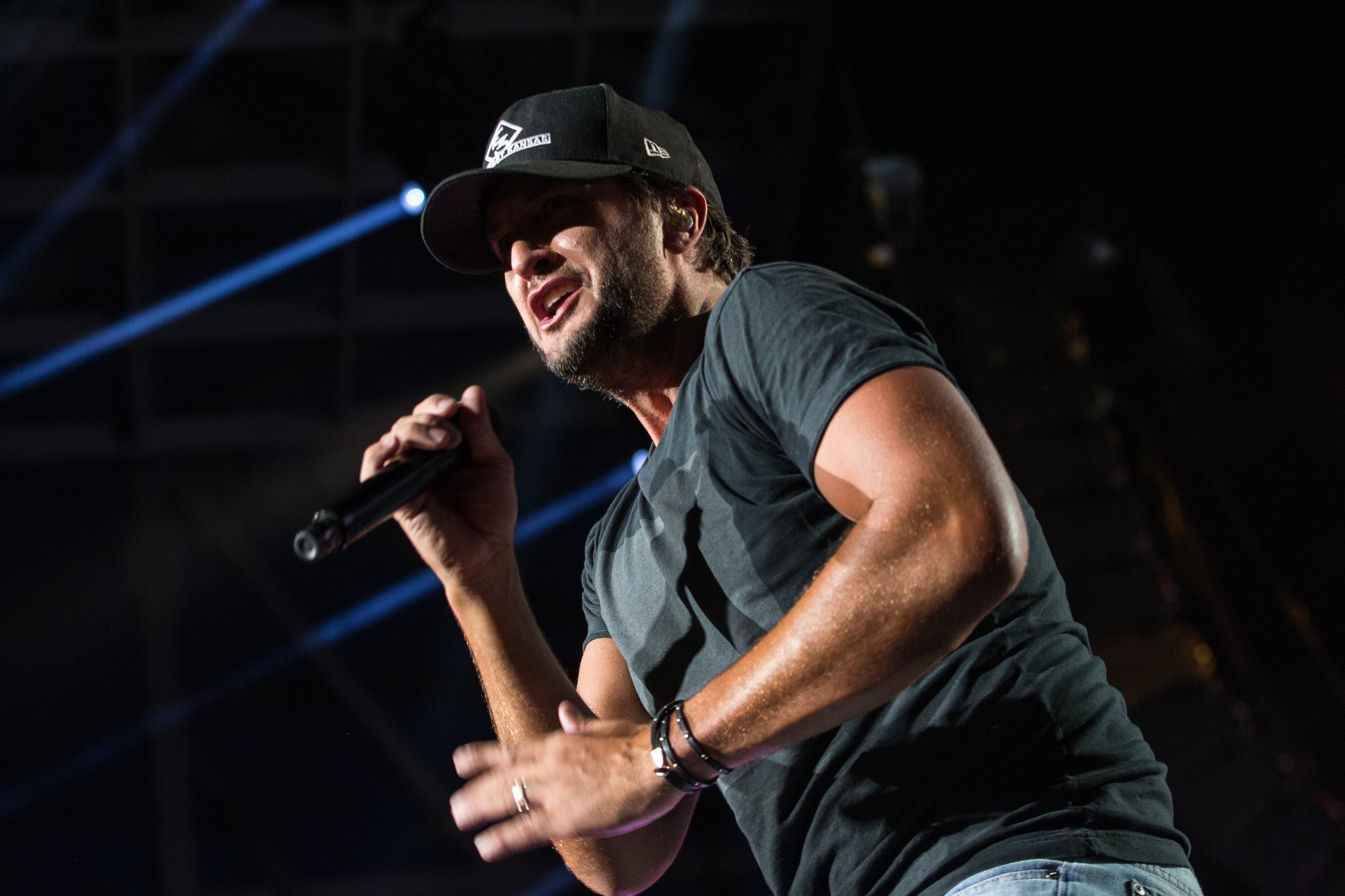 Artist Luke Bryan performs at Verizon Amphitheatre, Thursday, June 15, 2017, in Alpharetta, Ga. BRANDEN CAMP/SPECIAL