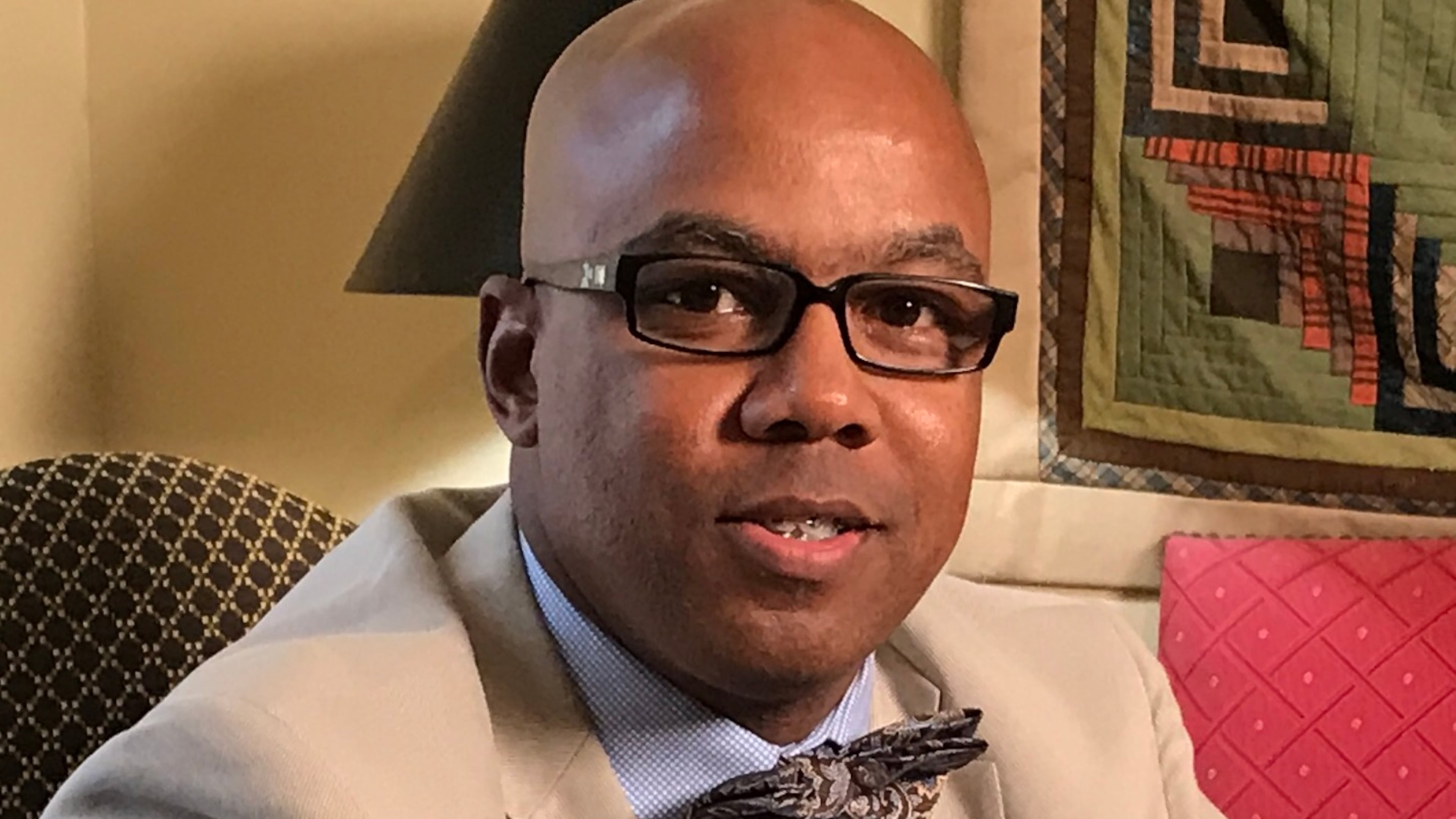 Cpl. Fredrick Joiner has sued the DeKalb County school system, alleging school officials retaliated against him after he reported bad behavior by local school officials.