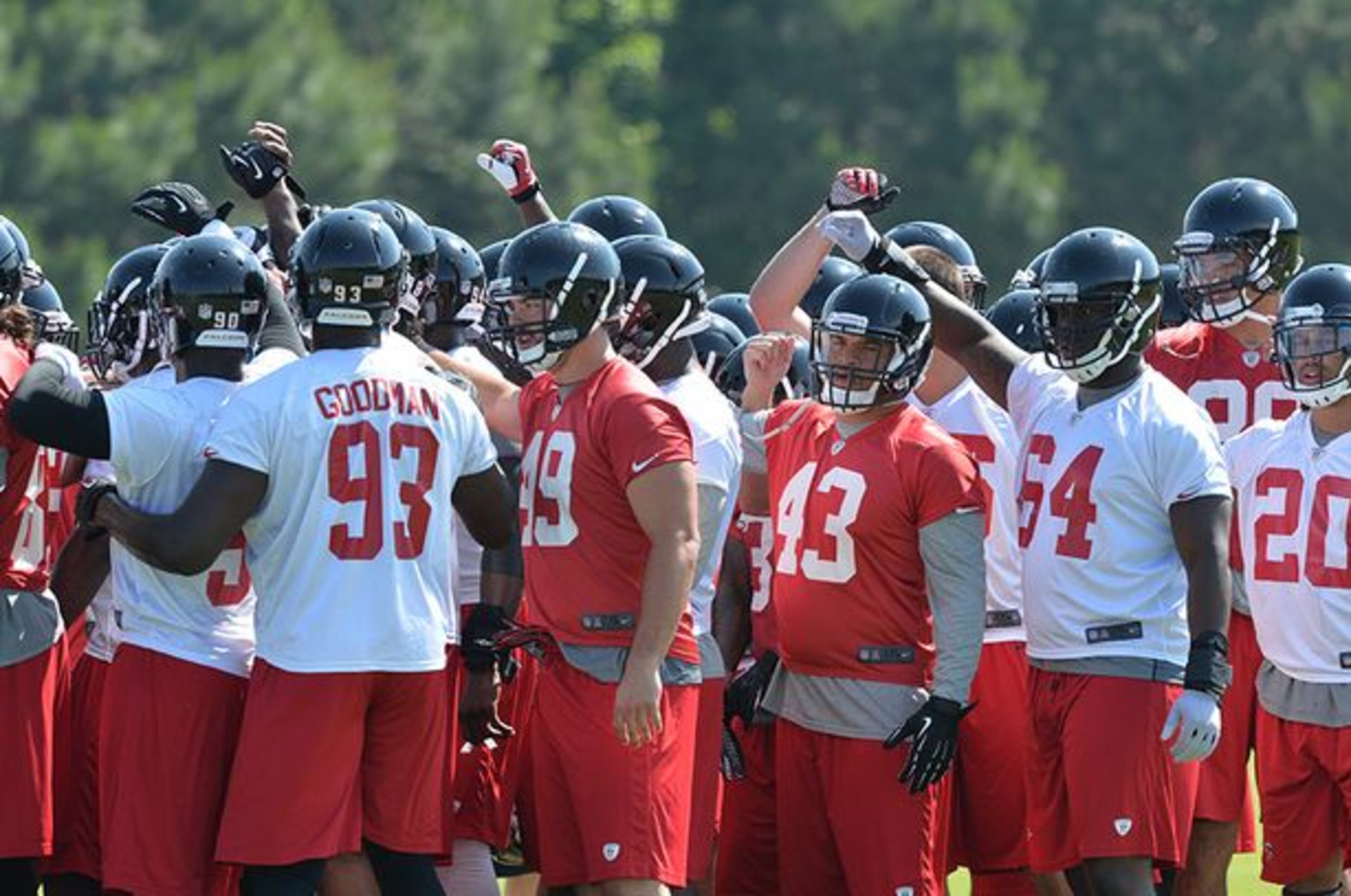 "We're No. 30! We're No. 30!" (Kent D. Johnson/AJC)