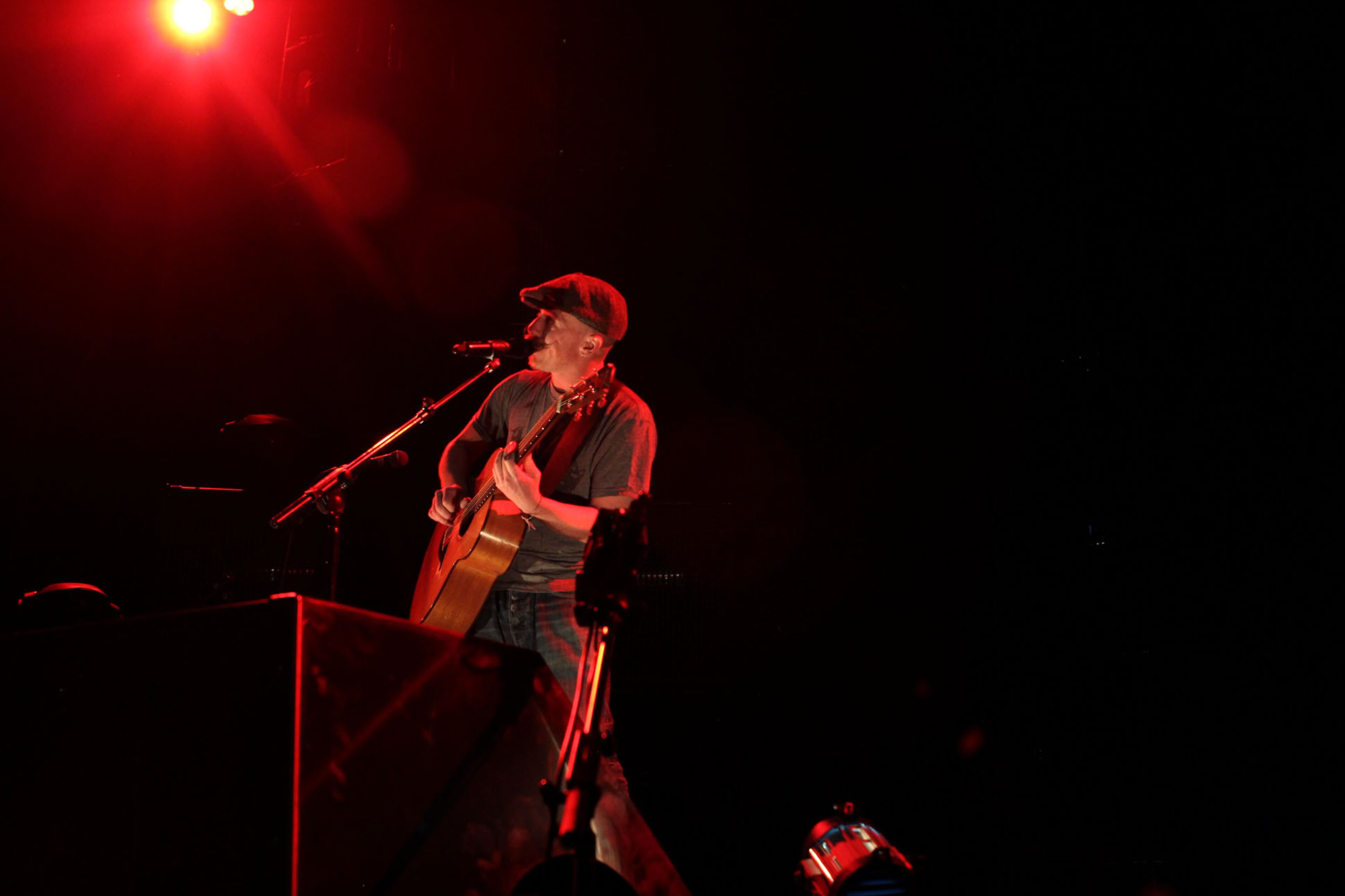 Irish rocker Foy Vance performs at the Tabernacle as an opening act for Ed Sheeran.
