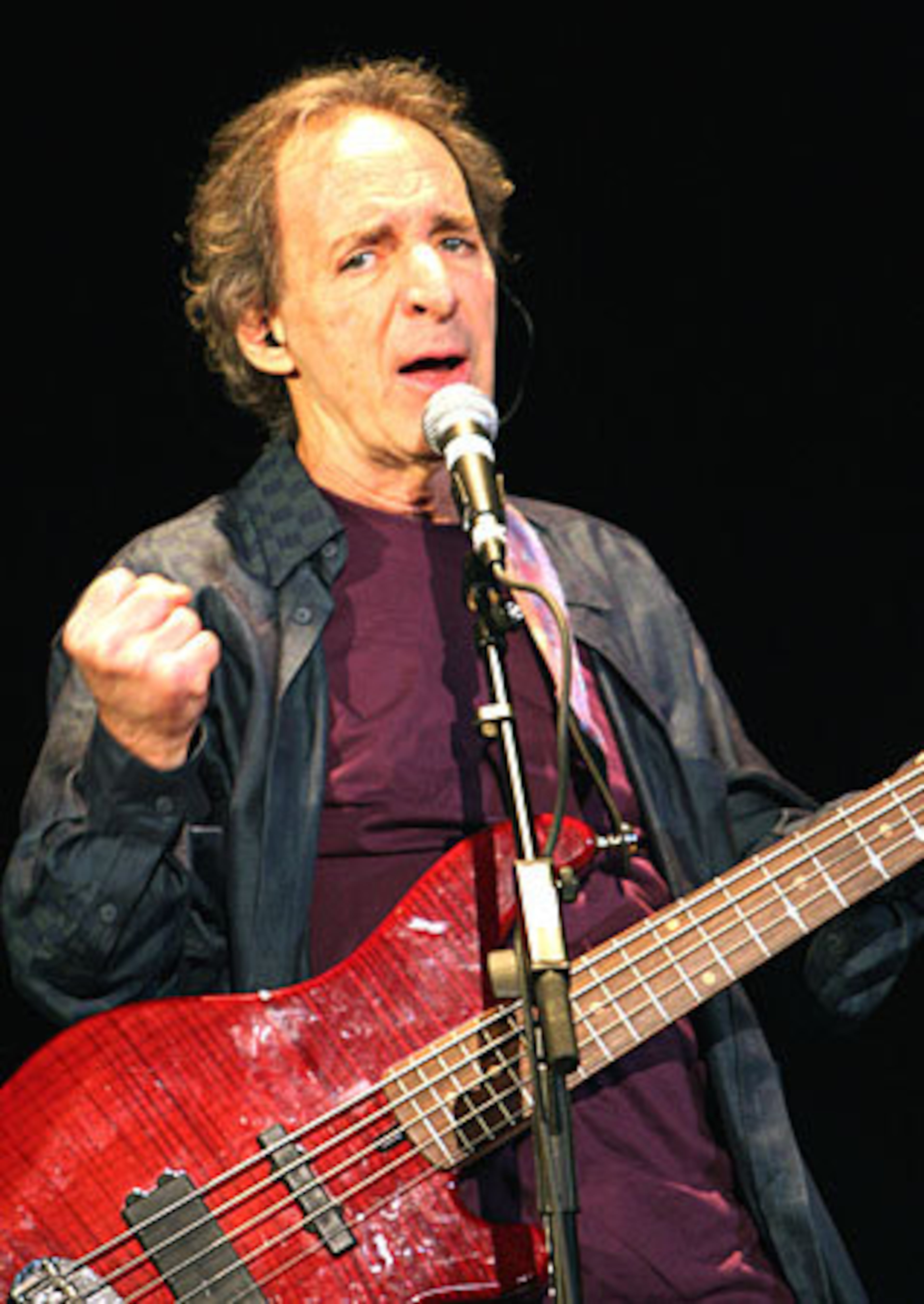 Not hip to Spinal Tap? They're the fictional British heavy metal band who were the subject of Rob Reiner's 1984 mockumentary "This Is Spinal Tap." The three members of the group are all musically inclined comedians who wrote and performed the music for the film. Harry Shearer played the character Derek Smalls.