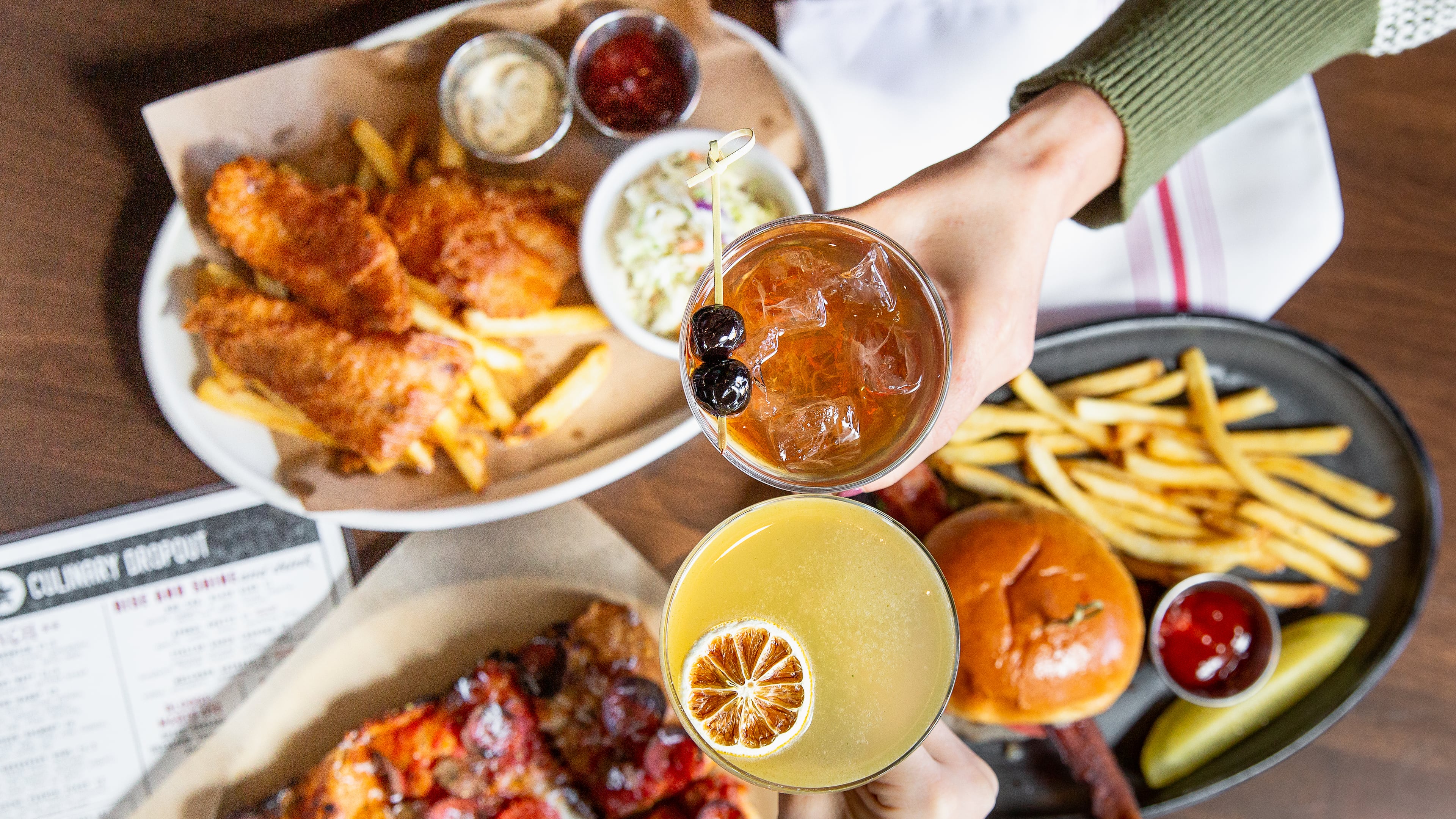 Dishes from the menu of Culinary Dropout. / Courtesy of Culinary Dropout