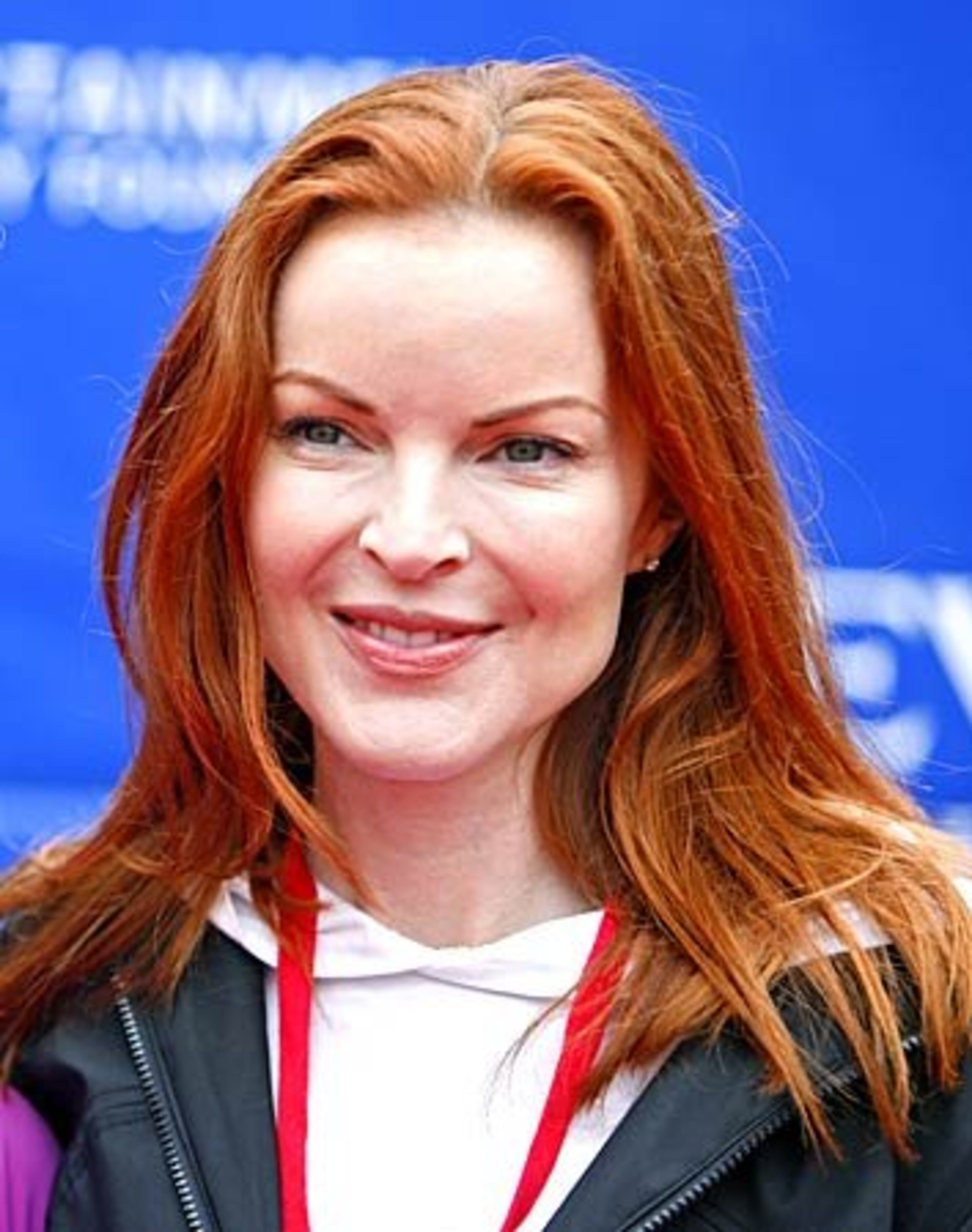 Former "Desperate Housewife," Marcia Cross...