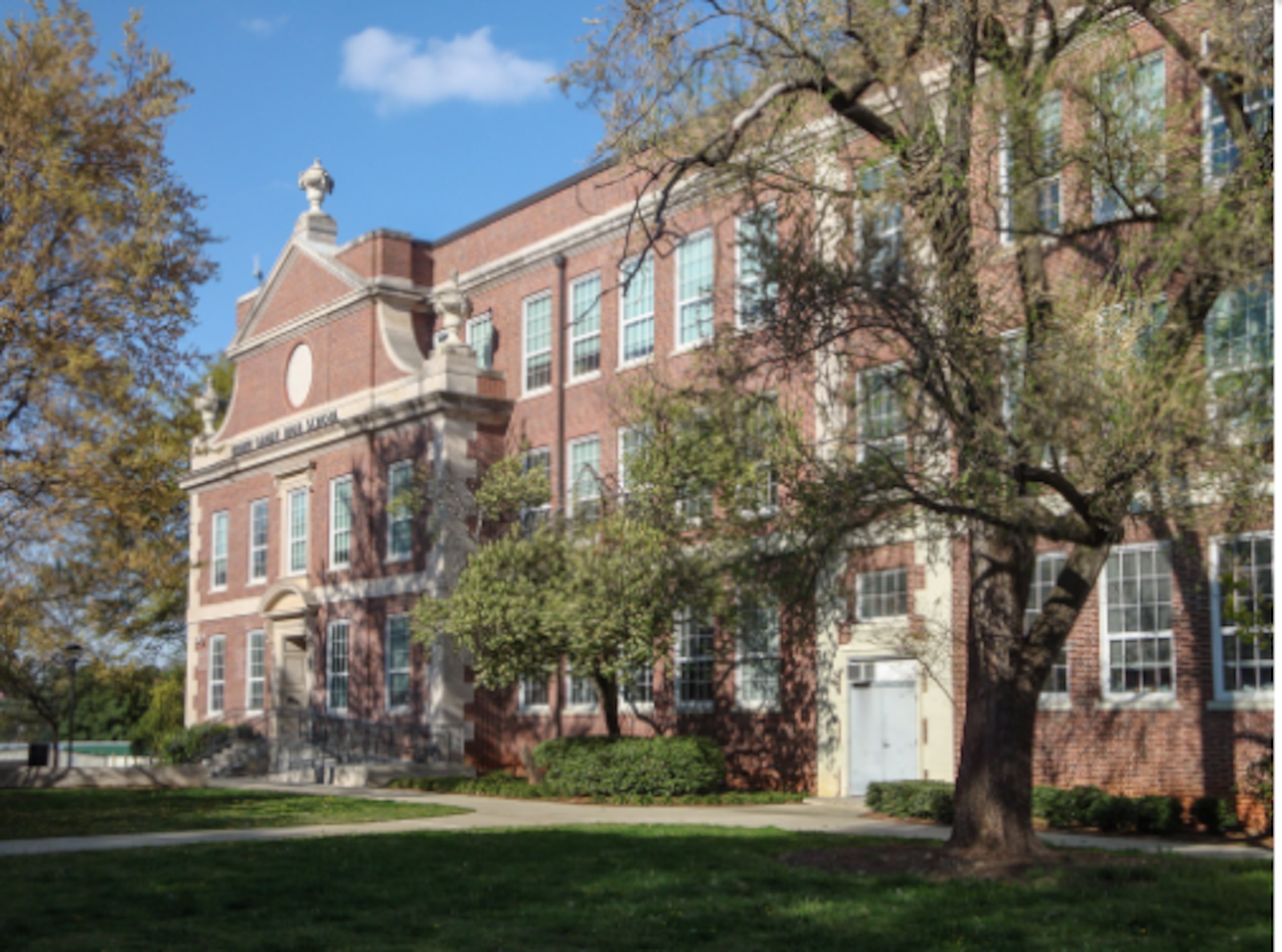 Boys’ High had several locations, but its last was on the site of Atlanta’s Henry W. Grady High School near Piedmont Park. Credit: Photograph by Robert M. Craig."Henry W. Grady High School" in SAH Archipedia, eds. Gabrielle Esperdy and Karen Kingsley, Charlottesville: UVaP, 2012—, http://sah-archipedia.org/buildings/GA-01-121-0071. Accessed 2018-04-18.