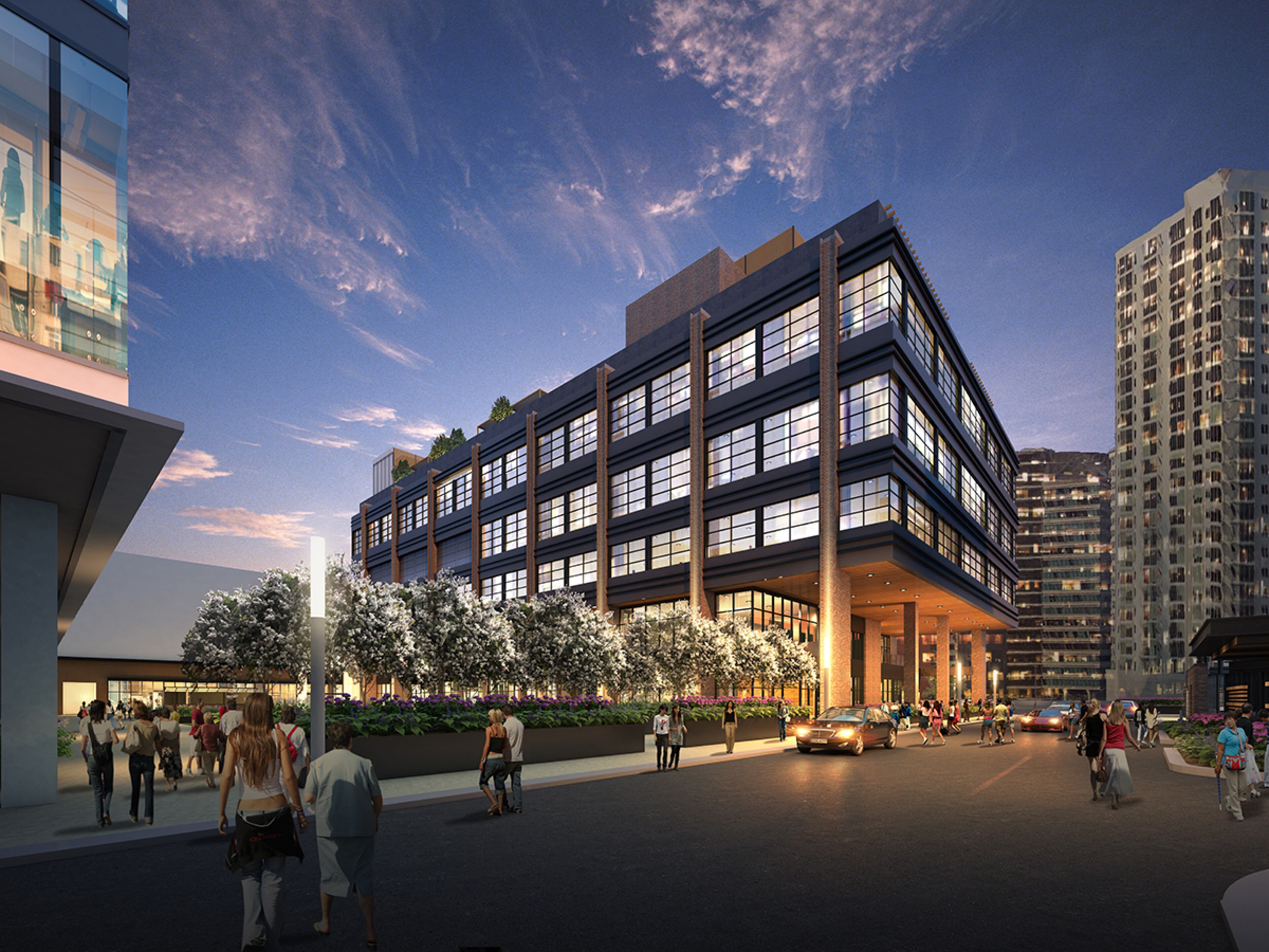 Phipps Plaza has broken ground on a redevelopment that will include a Nobu restaurant and hotel, a 13-story office building with a Class A status and a 90,000-square-foot Life Time fitness complex.