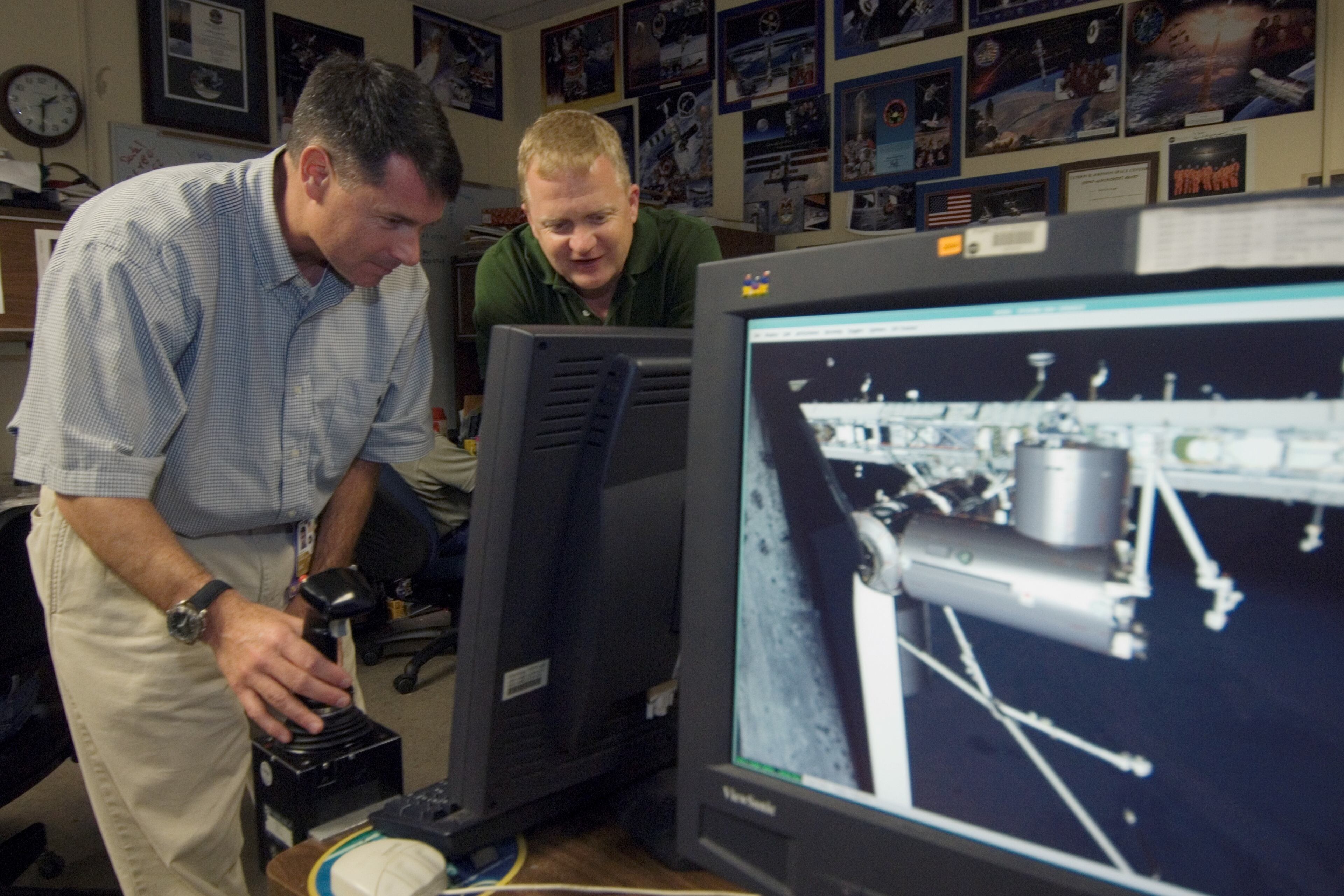 Robert "Shane" Kimbrough (left) and shuttle pilot Eric Boe will be on the space shuttle Endeavour on Friday when it is scheduled for launch for a 15-day mission. Both graduated from Atlanta area schools.