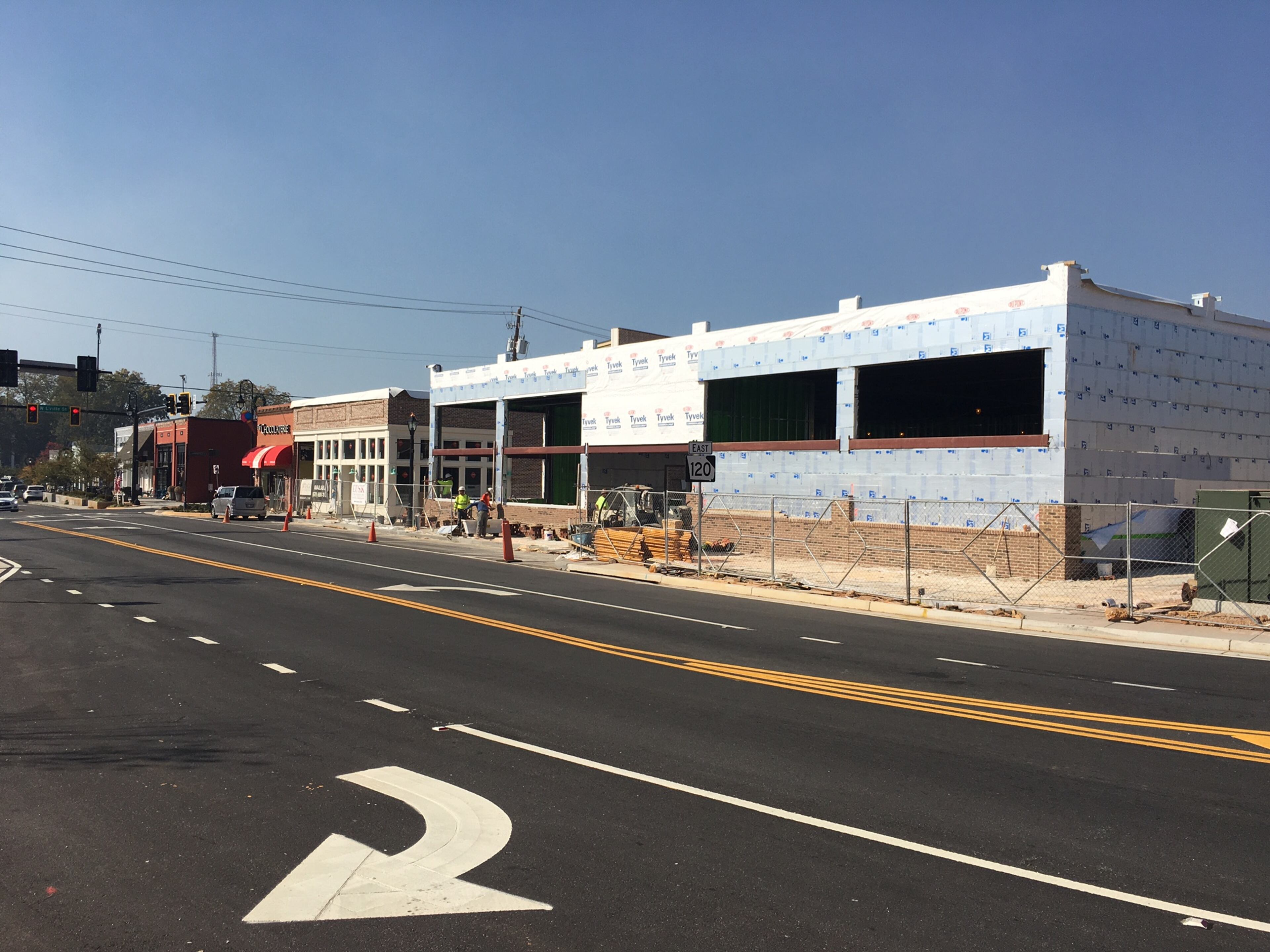 Part of Duluth's budding Parsons Alley development, as seen on Nov. 17, 2016. TYLER ESTEP / TYLER.ESTEP@AJC.COM