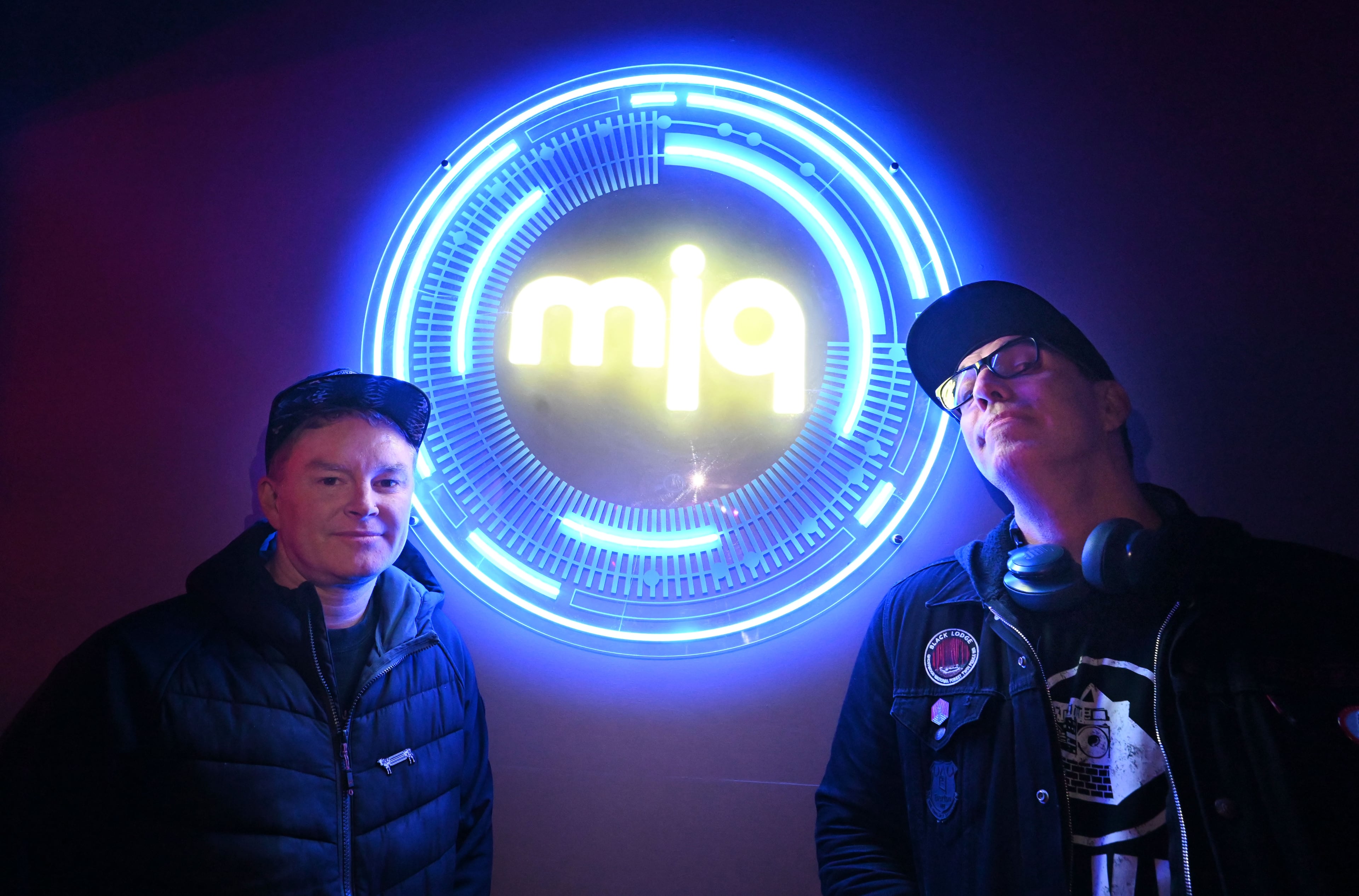 Ryan Purcell (left) and Ryan Murphy, co-owners, pose at new MJQ Concourse location in Underground Atlanta, Tuesday, January 14, 2025, in Atlanta. MJQ Concourse has completed renovations and is set to open to the general public in Underground Atlanta on Jan. 29. MJQ operated on Ponce de Leon Avenue in Virginia-Highland for nearly 30 years. (Hyosub Shin / AJC)